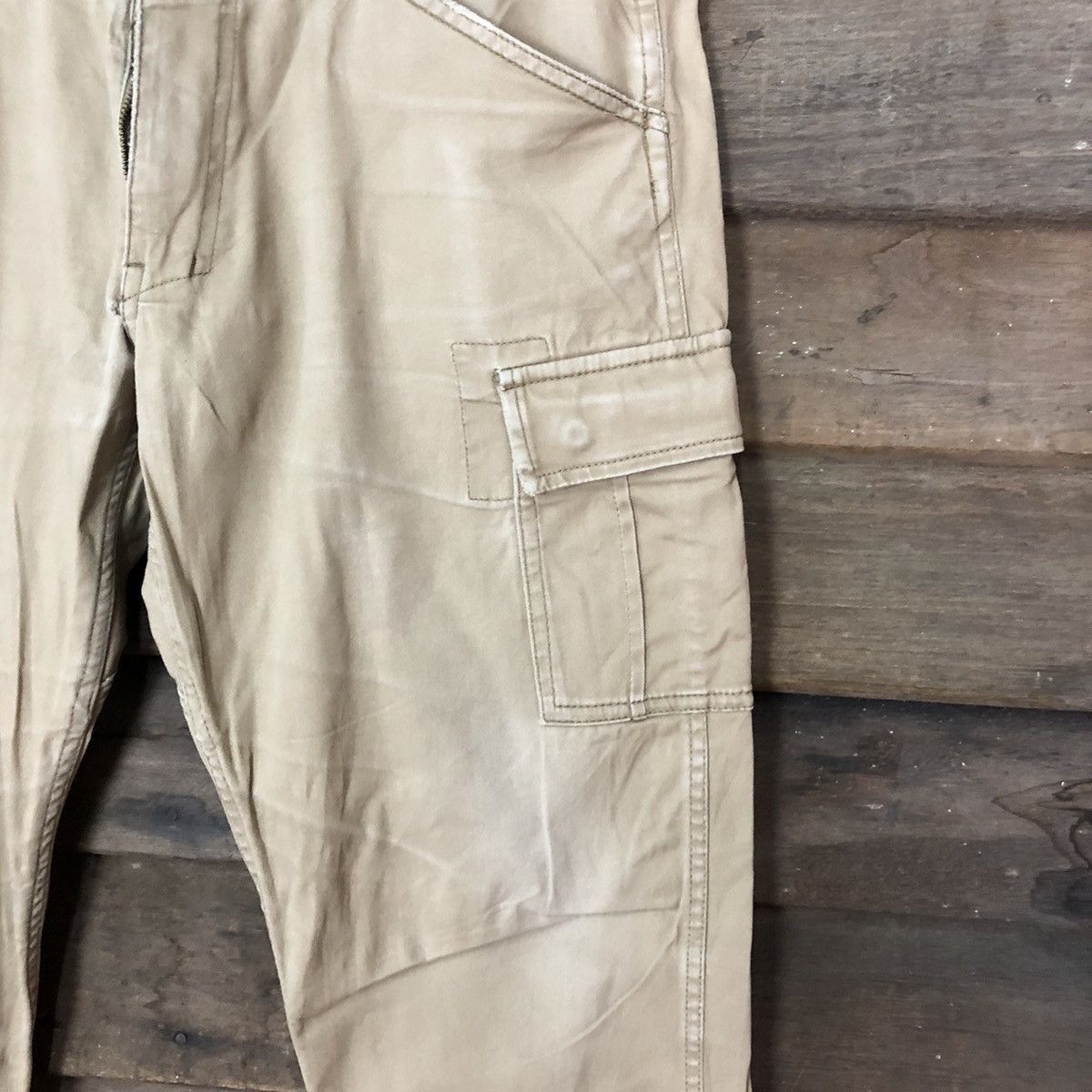 Japanese Brand Gladiator Brown utility tactical Cargo Pants #7096 Size US 32 / EU 48 - 7 Thumbnail