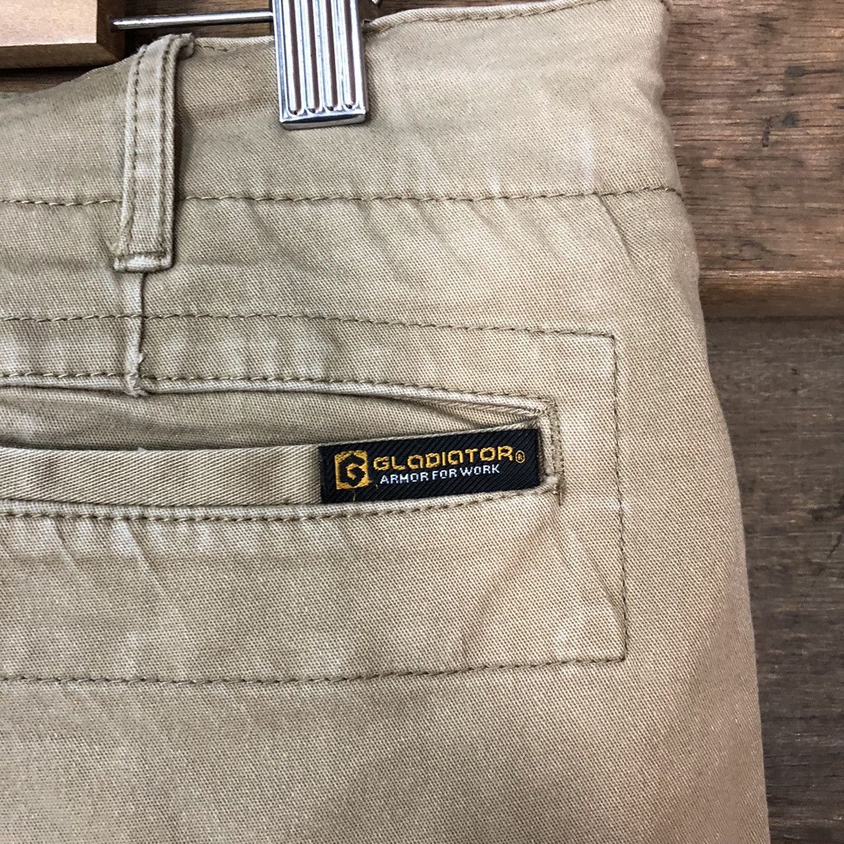 Japanese Brand Gladiator Brown utility tactical Cargo Pants #7096 Size US 32 / EU 48 - 15 Thumbnail