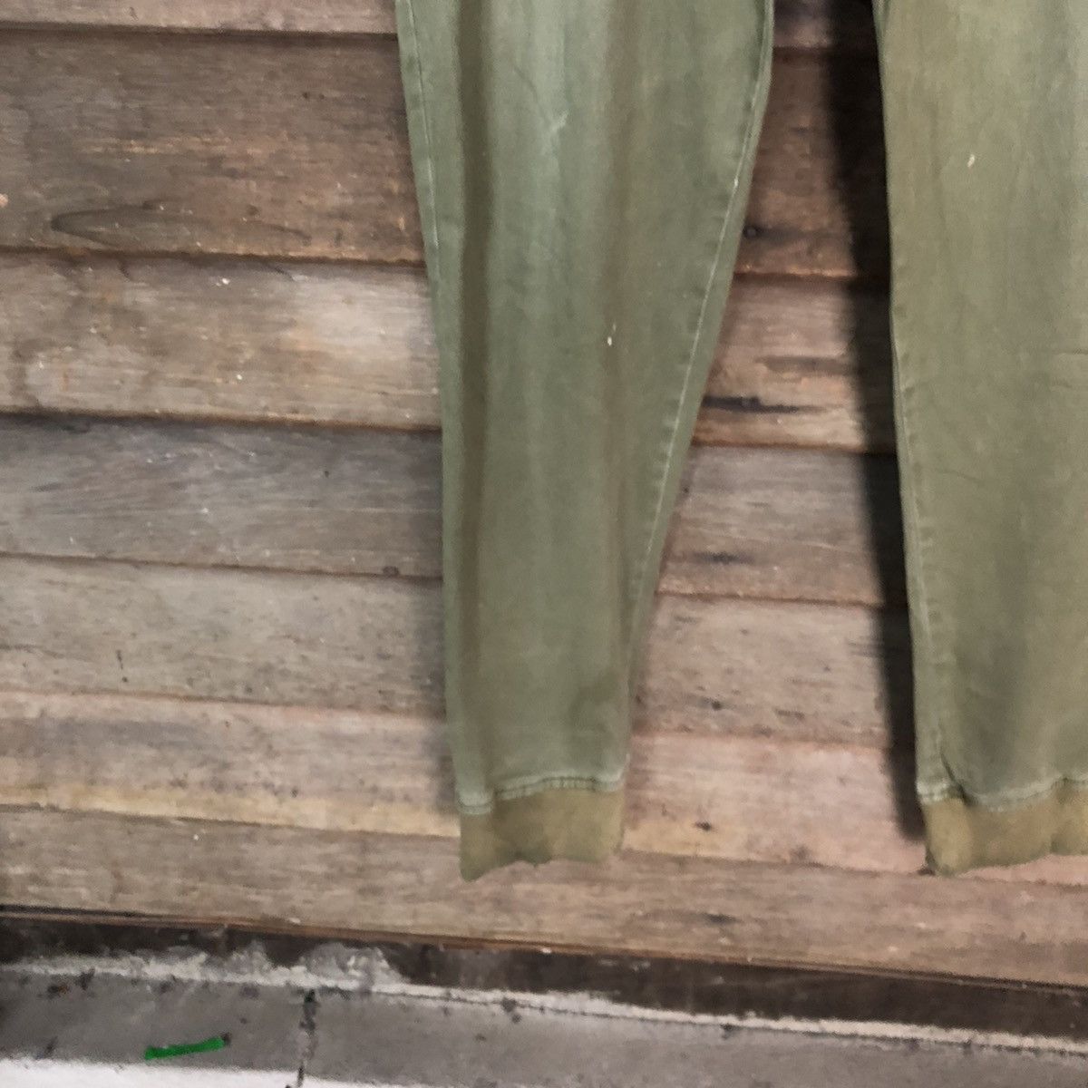 Champion Champion Green faded Joggers Pants #7095 Size US 28 / EU 44 - 6 Thumbnail