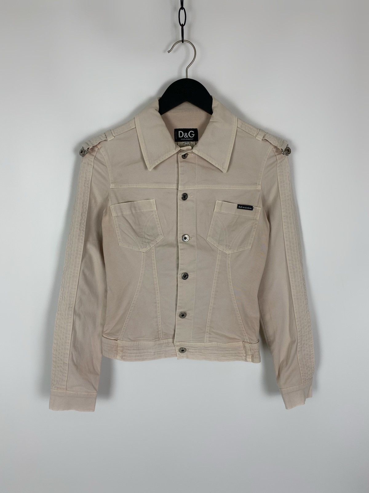 Dolce & Gabbana Vintage Dolce & Gabbana Light Pink Jacket Size S / US 4 / IT 40 - 2 Thumbnail