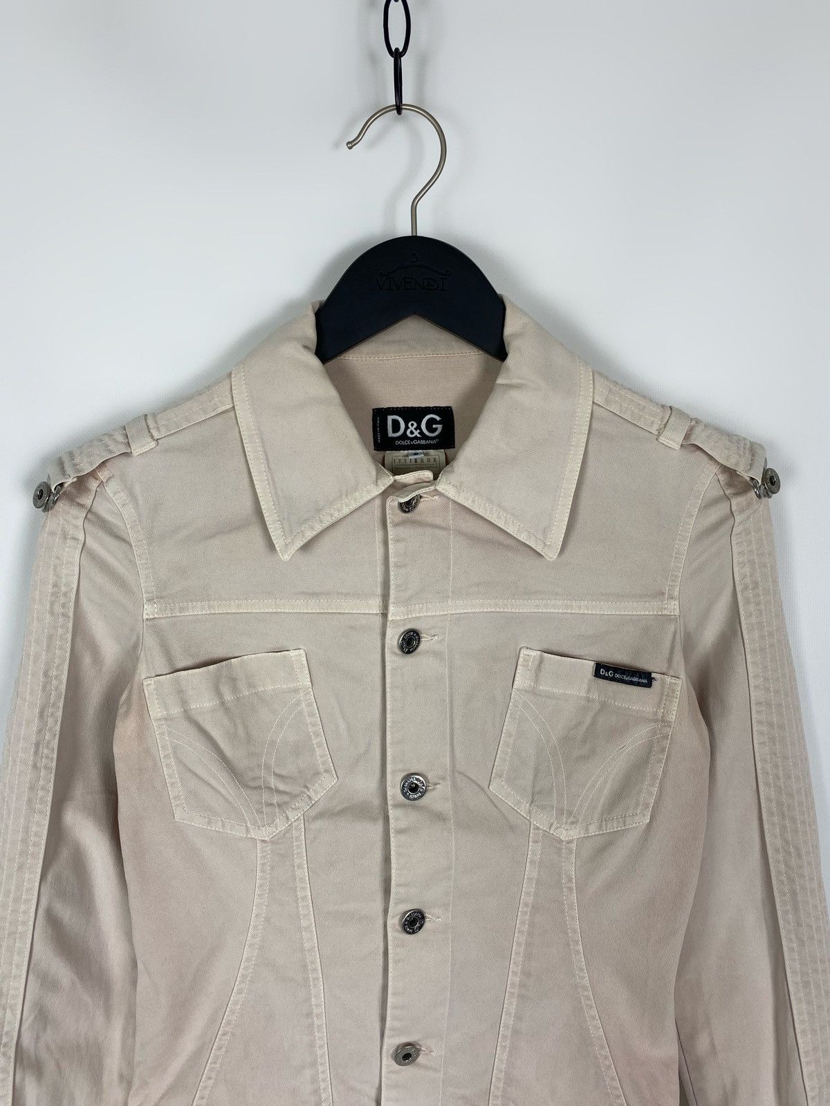 Dolce & Gabbana Vintage Dolce & Gabbana Light Pink Jacket Size S / US 4 / IT 40 - 3 Thumbnail