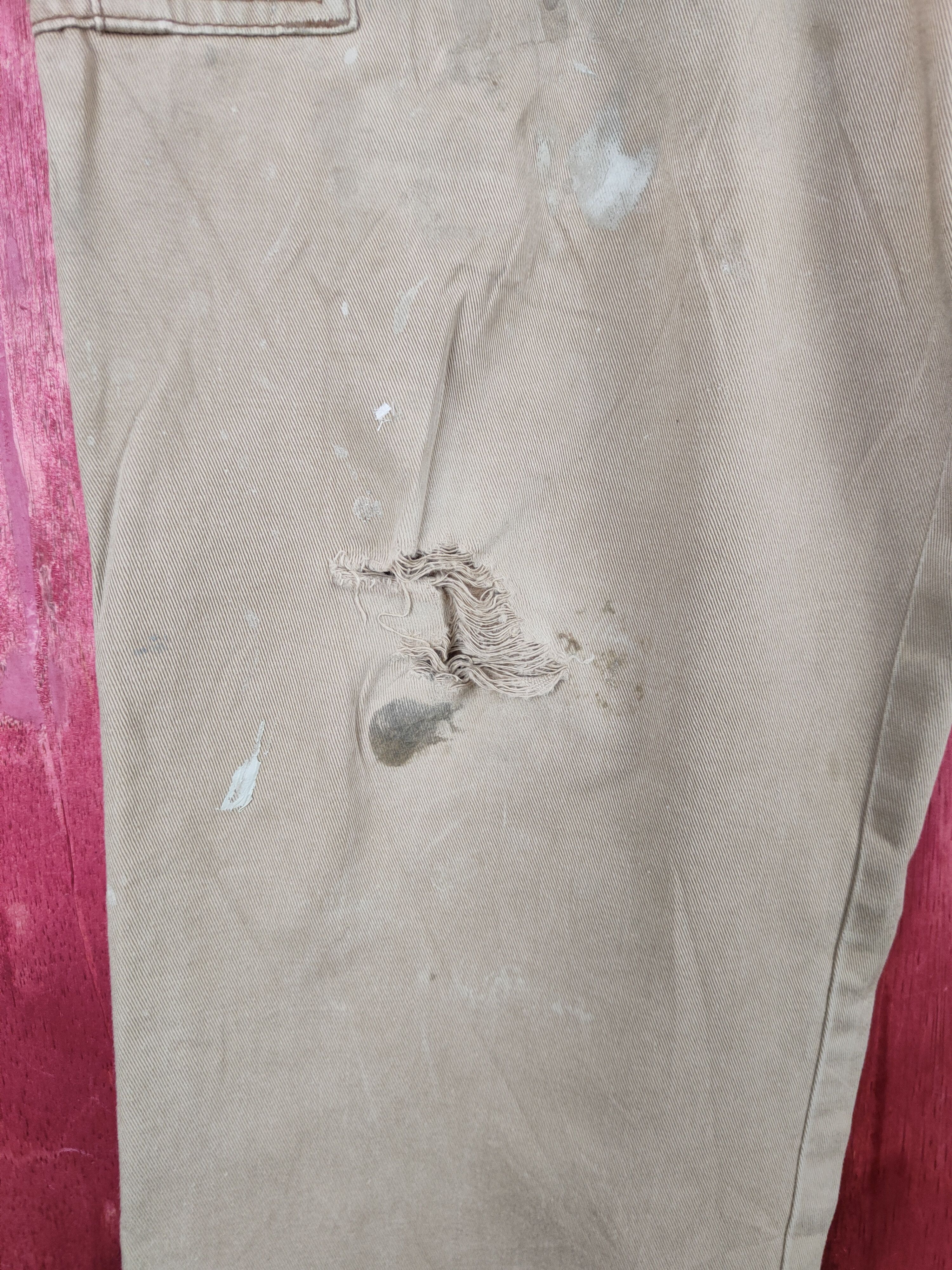 Japanese Brand × Vintage Burtle Beige Multi Pocket Tactical Cargo Pants #S619 Size US 36 / EU 52 - 3 Thumbnail