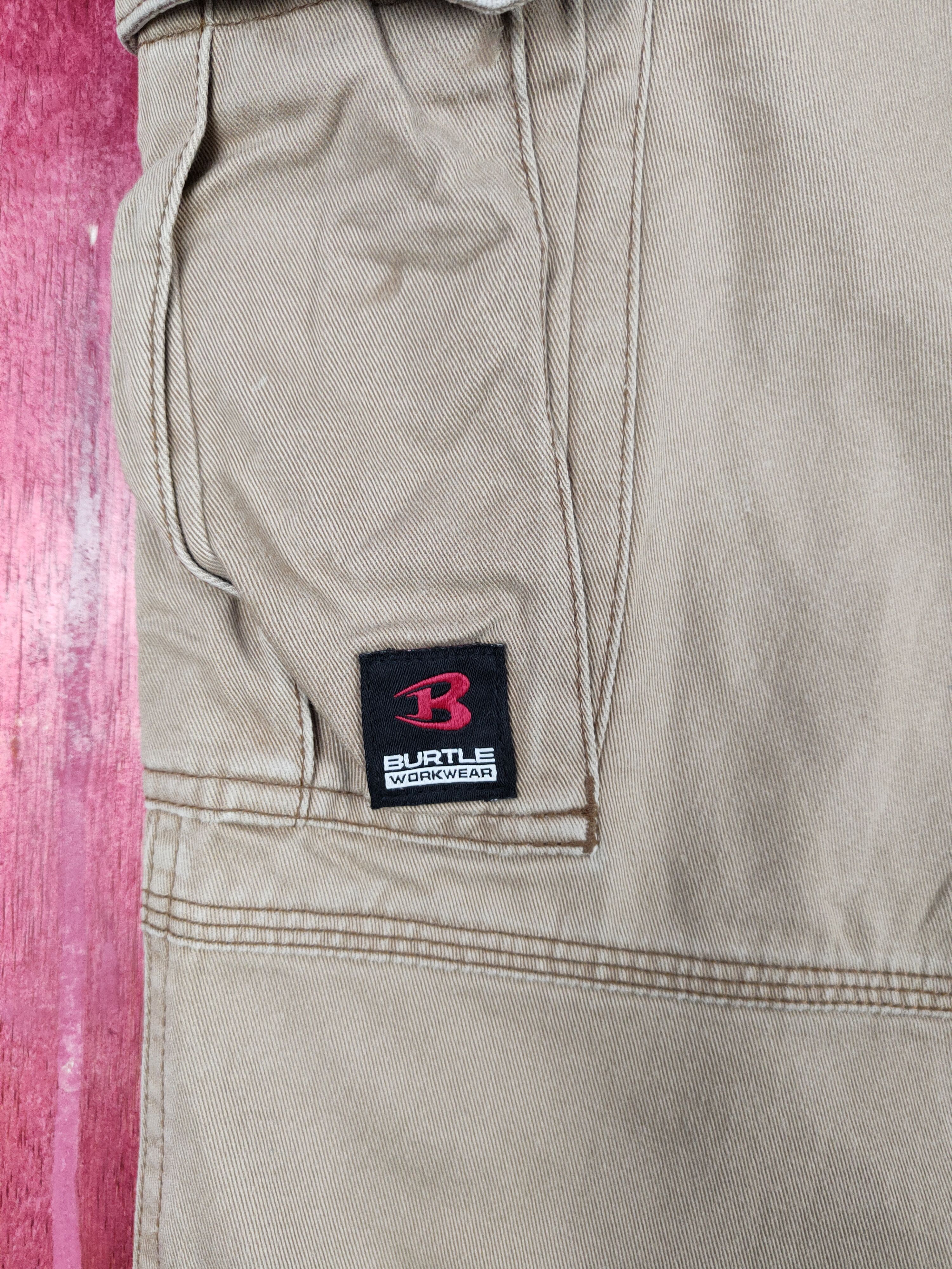 Japanese Brand × Vintage Burtle Beige Multi Pocket Tactical Cargo Pants #S619 Size US 36 / EU 52 - 9 Thumbnail