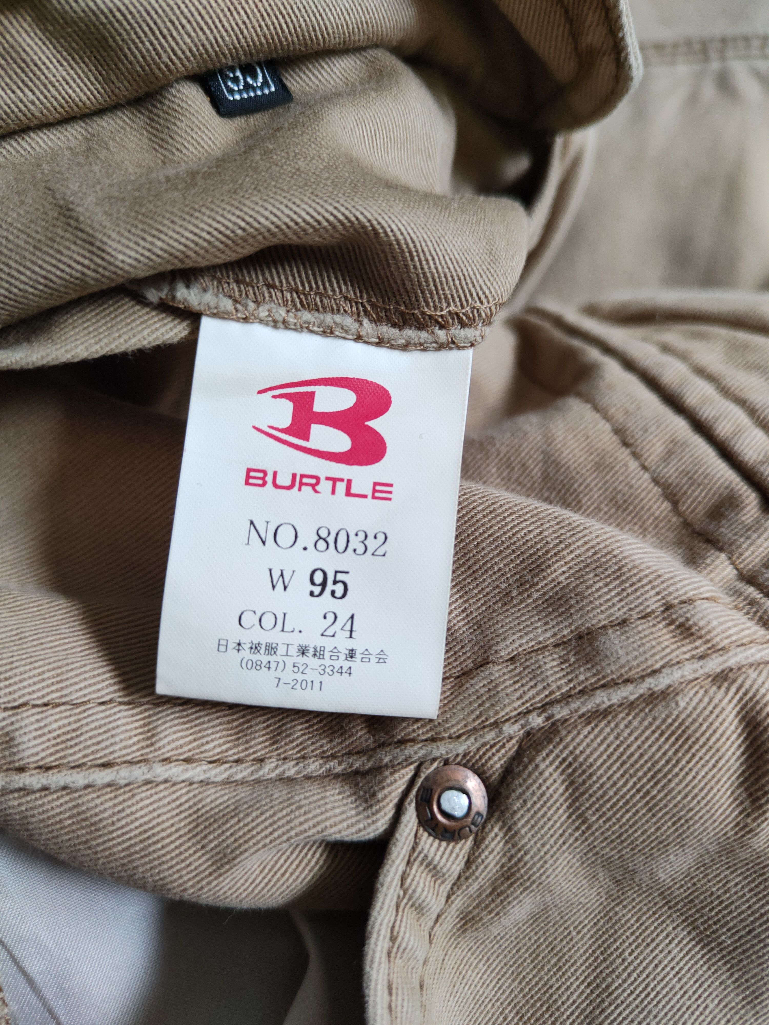 Japanese Brand × Vintage Burtle Beige Multi Pocket Tactical Cargo Pants #S619 Size US 36 / EU 52 - 16 Thumbnail