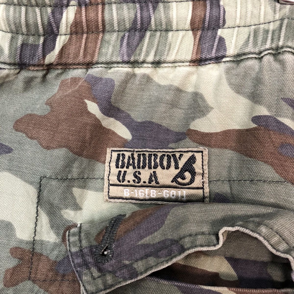 Japanese Brand Badboy Camo Green multipocket skate Cropped Pants #7108 Size US 37 - 11 Thumbnail