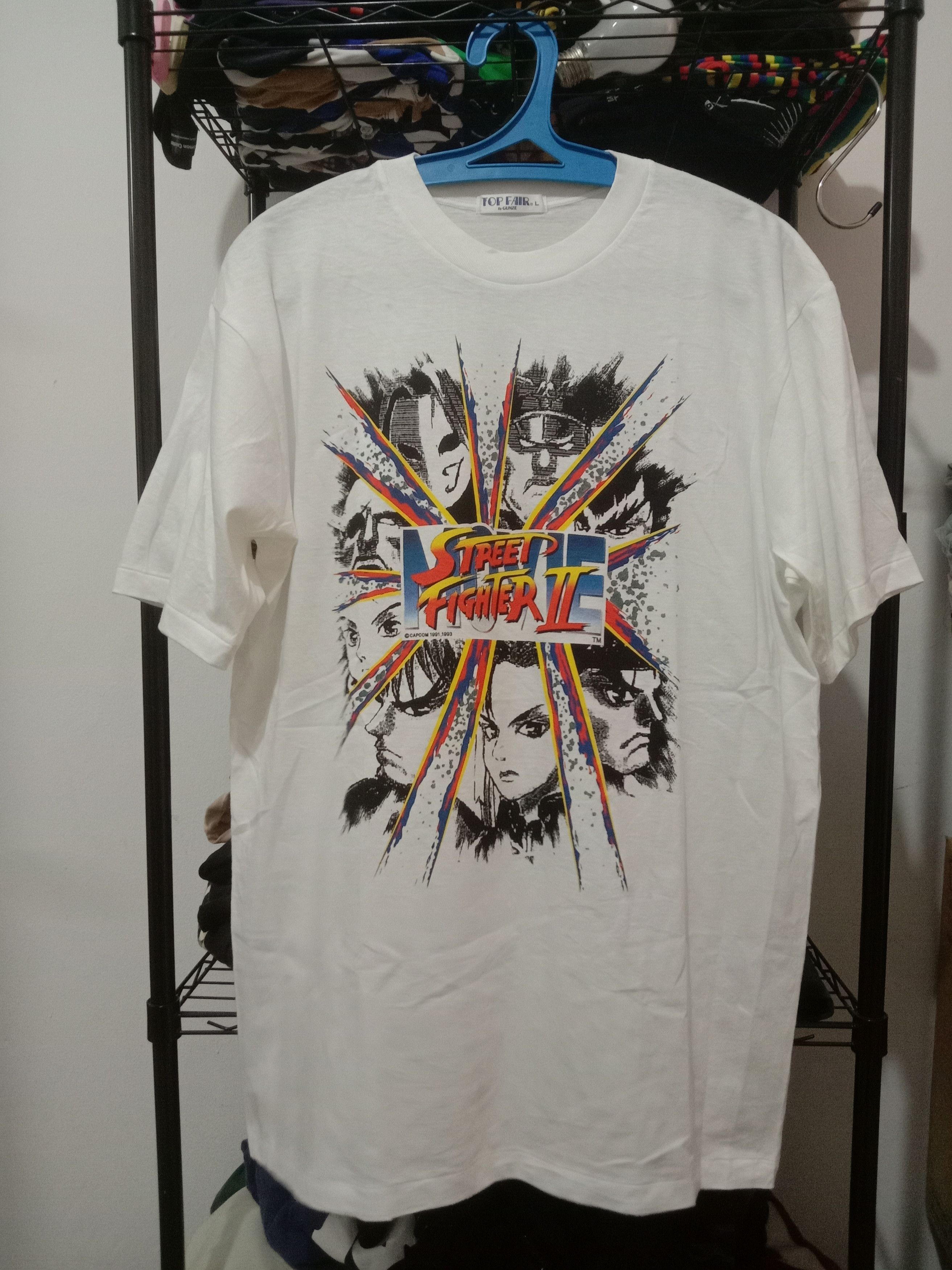 Vintage Vintage 1991 Street Fighter Capcom Single Stitch Tee | Grailed