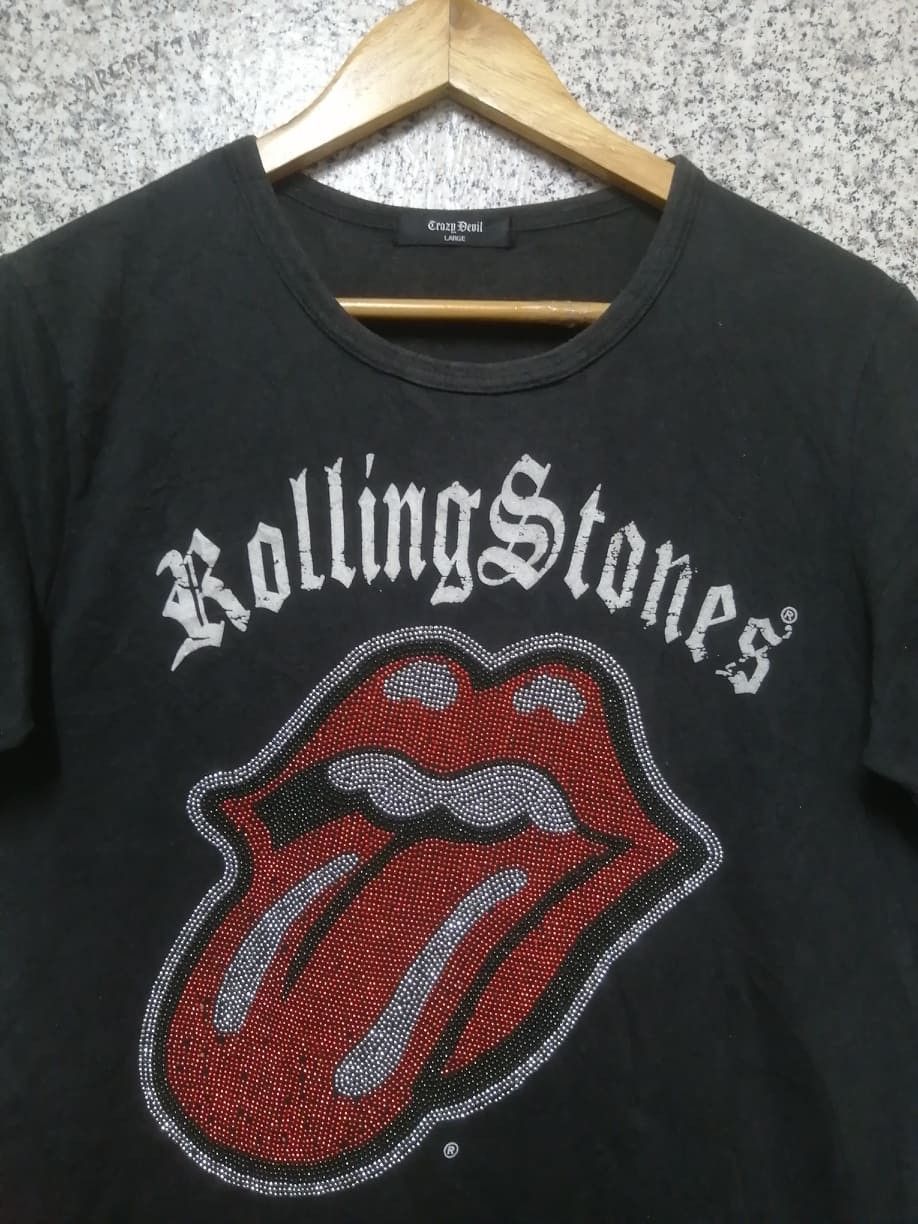 Japanese Brand × Seditionaries × Vintage 🔥 Rare 🔥ROLLING STONES TEE VERY RARE Size US M / EU 48-50 / 2 - 3 Thumbnail