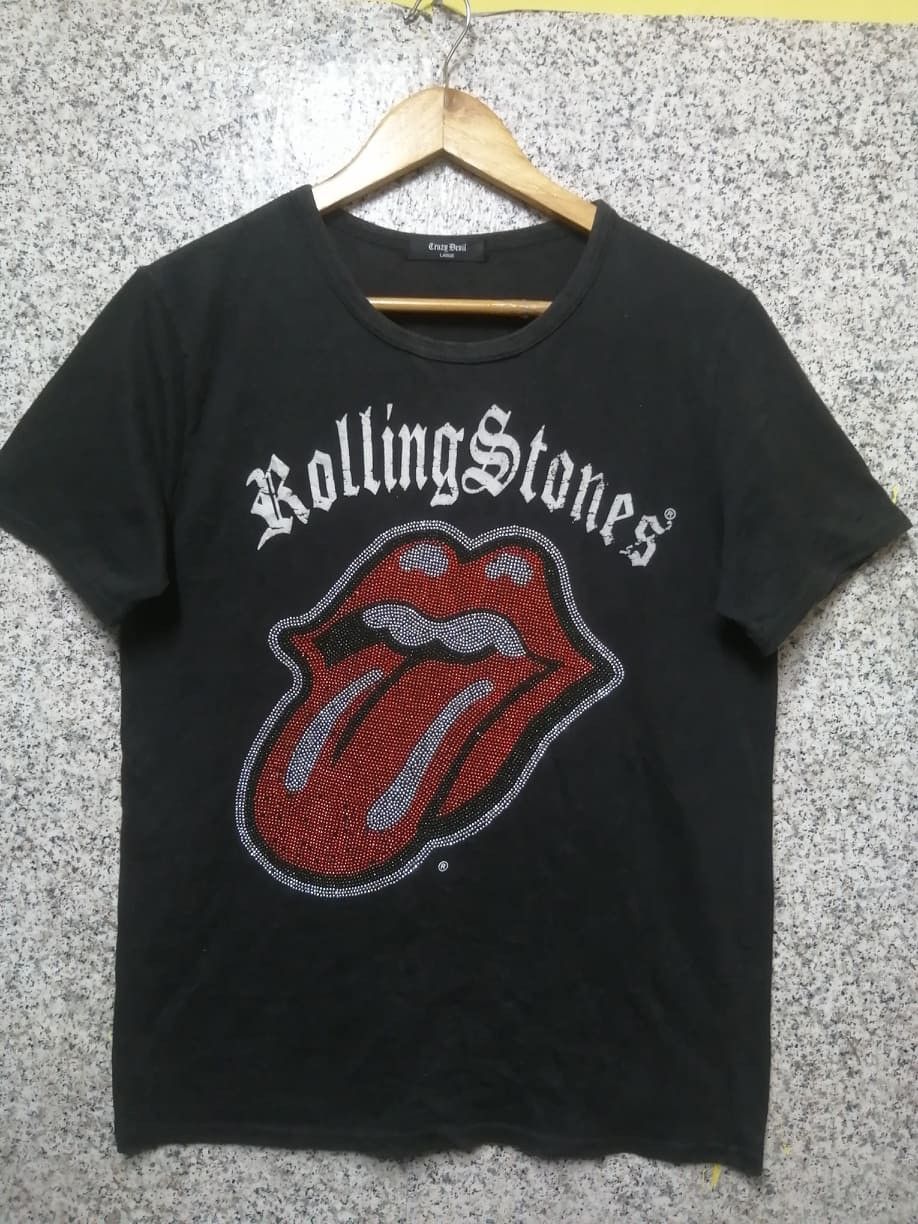 Japanese Brand × Seditionaries × Vintage 🔥 Rare 🔥ROLLING STONES TEE VERY RARE Size US M / EU 48-50 / 2 - 1 Thumbnail