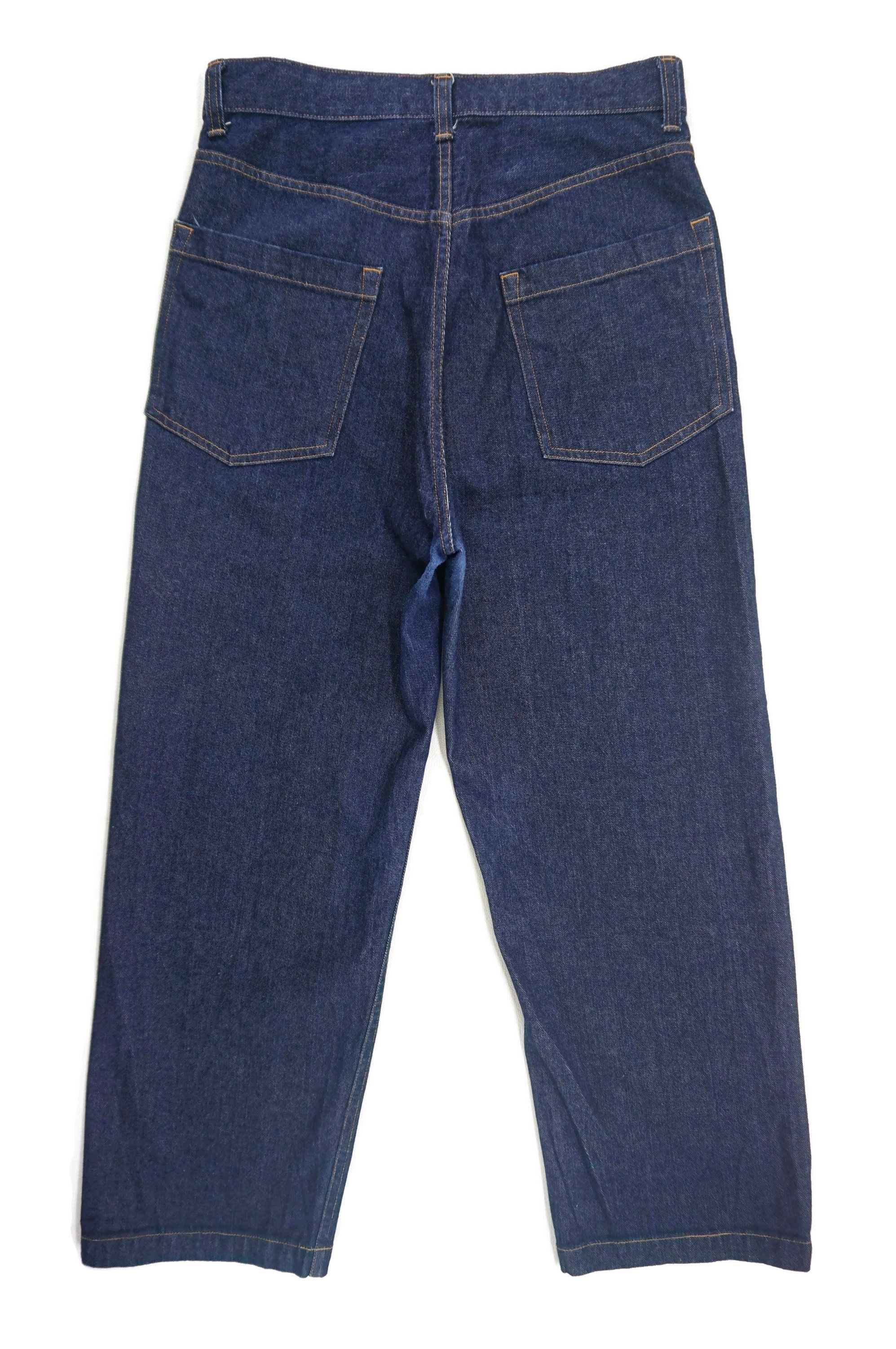 image of Journal Standard x Rockers Baggy Jeans Wide Leg Dark Wash Pants Made In Japan Size 38 in Blue, Men'