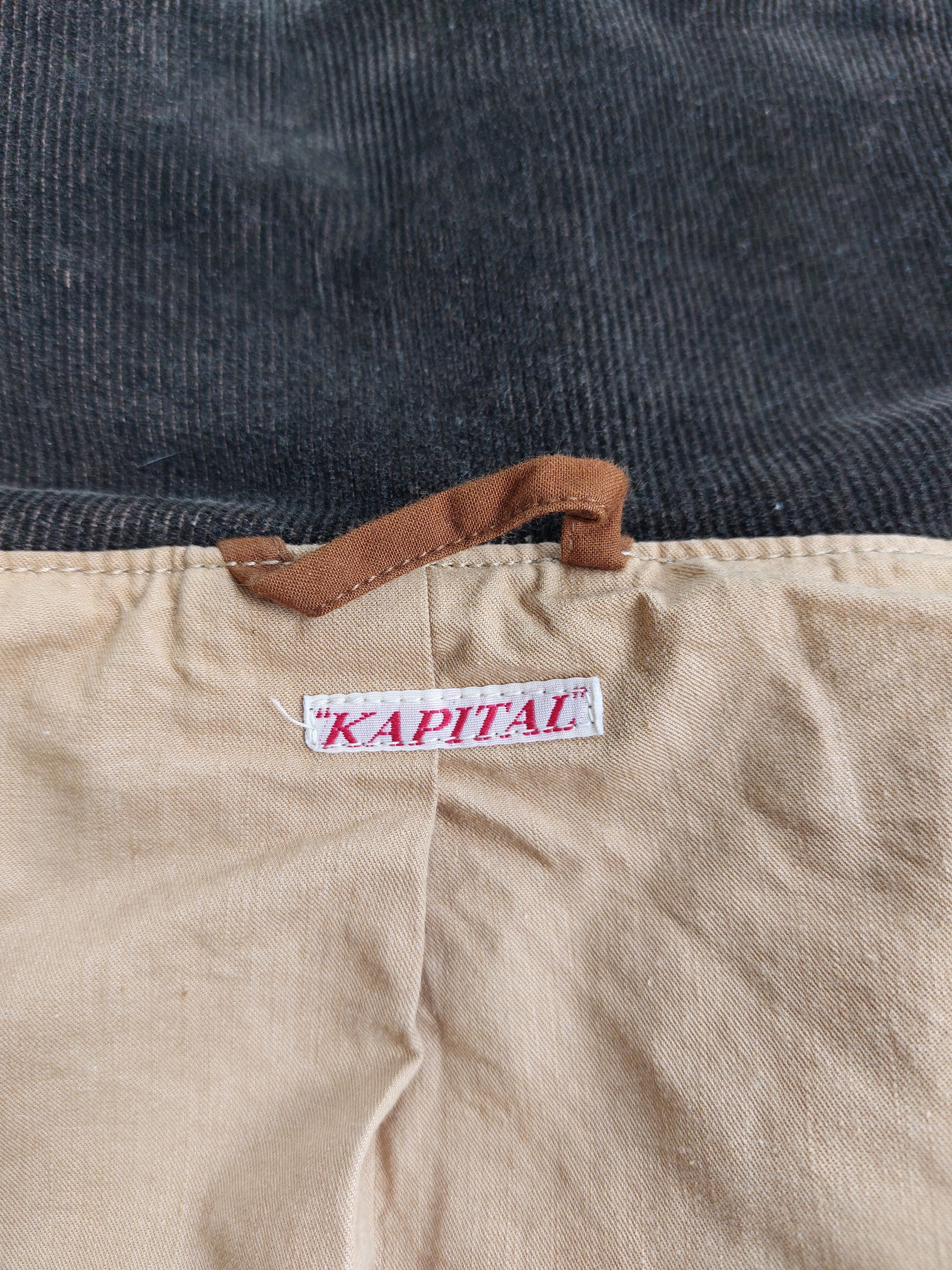 Kapital KAPITAL oversize cotton coated khaki jacket Size US M / EU 48-50 / 2 - 8 Thumbnail