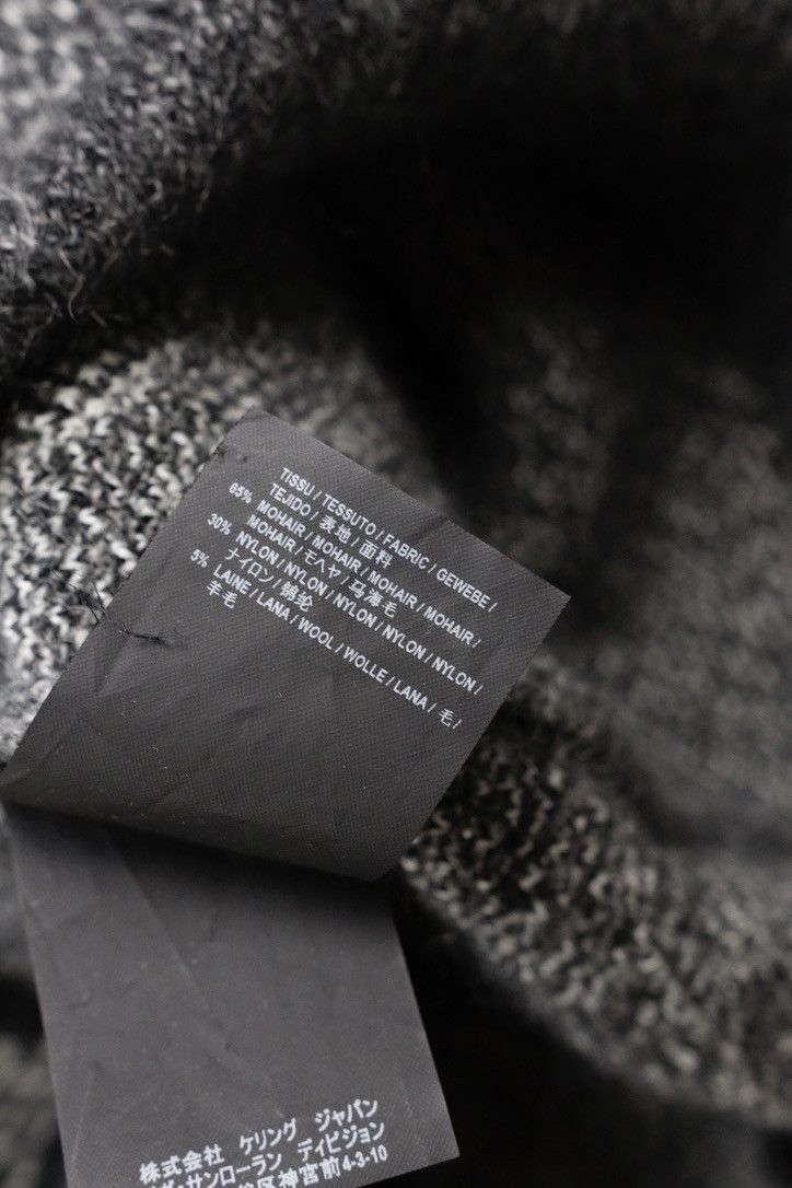 Saint Laurent Paris Saint Laurent Mohair Grey Turtle Neck Sweater Size US XS / EU 42 / 0 - 11 Thumbnail