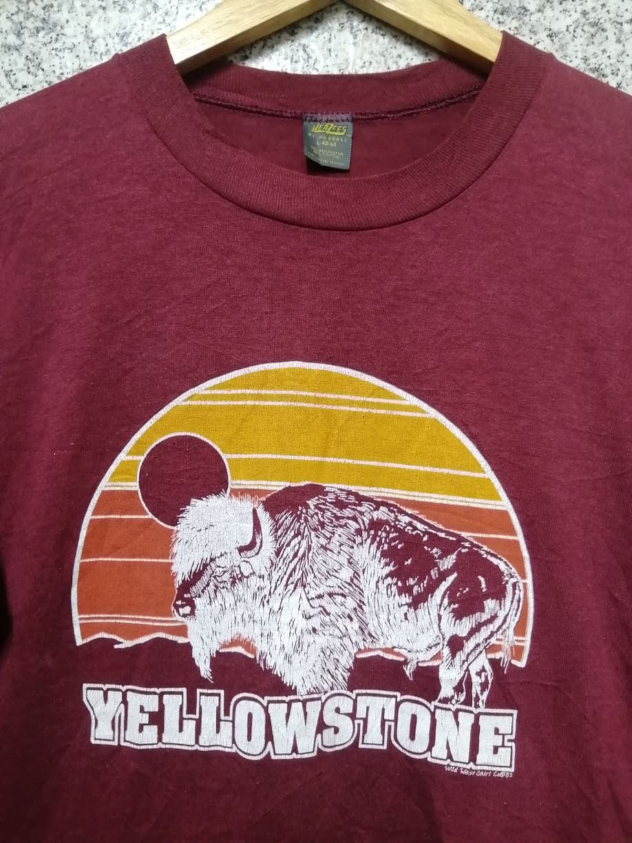 Russell Athletic × Vintage 1983 VINTAGE YELLOW STONE VERY RARE Size US L / EU 52-54 / 3 - 3 Thumbnail