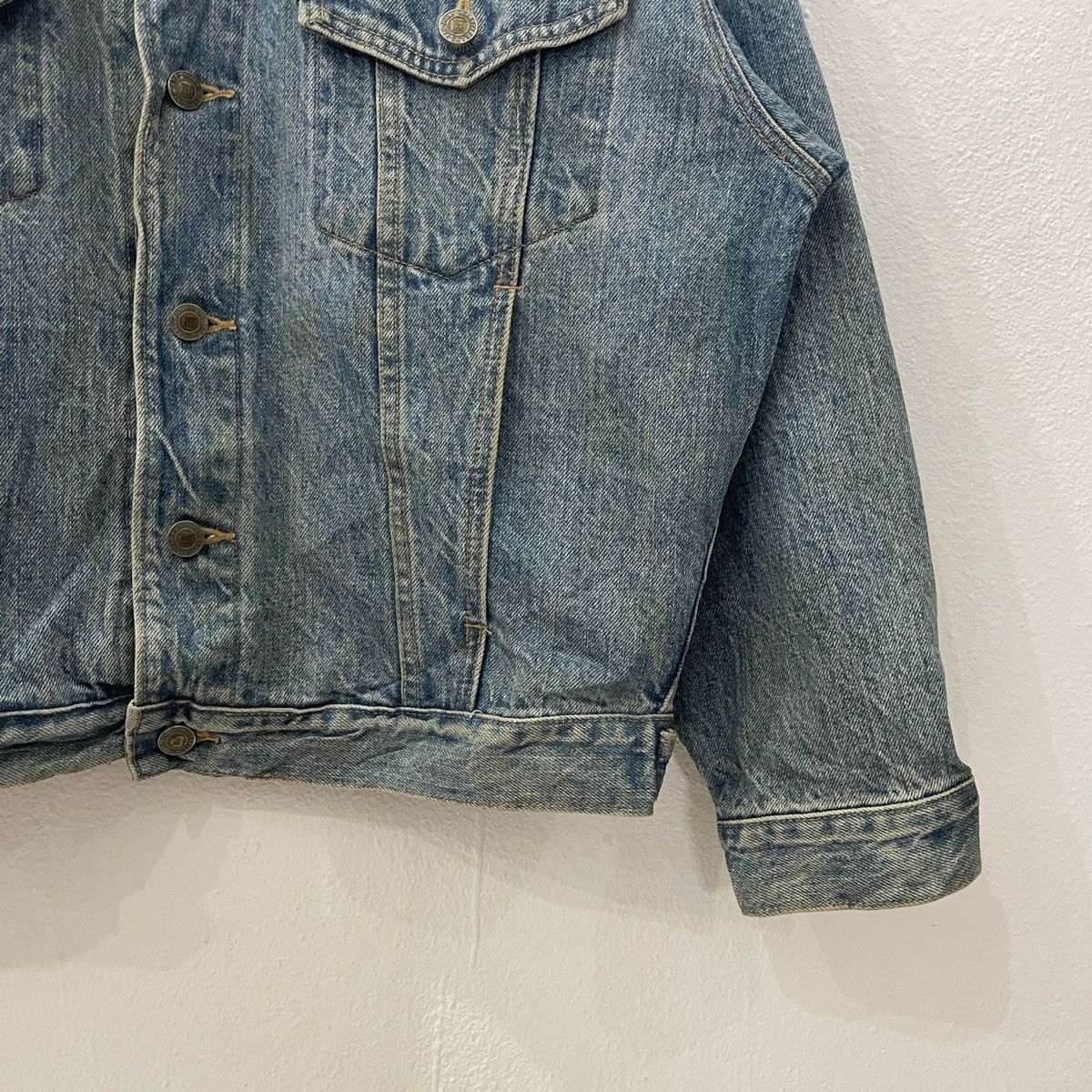 Big John Vintage Big John Spirit Sp-600 Denim Jacket Size US XL / EU 56 / 4 - 2 Thumbnail