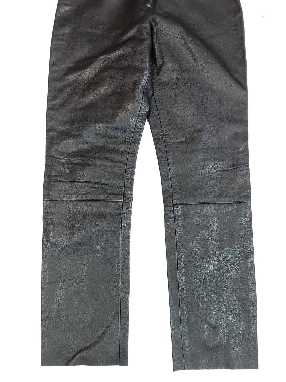 Leather × Vintage Louis Vintage Biker Leather Pants Size US 28 / EU 44 - 4 Thumbnail