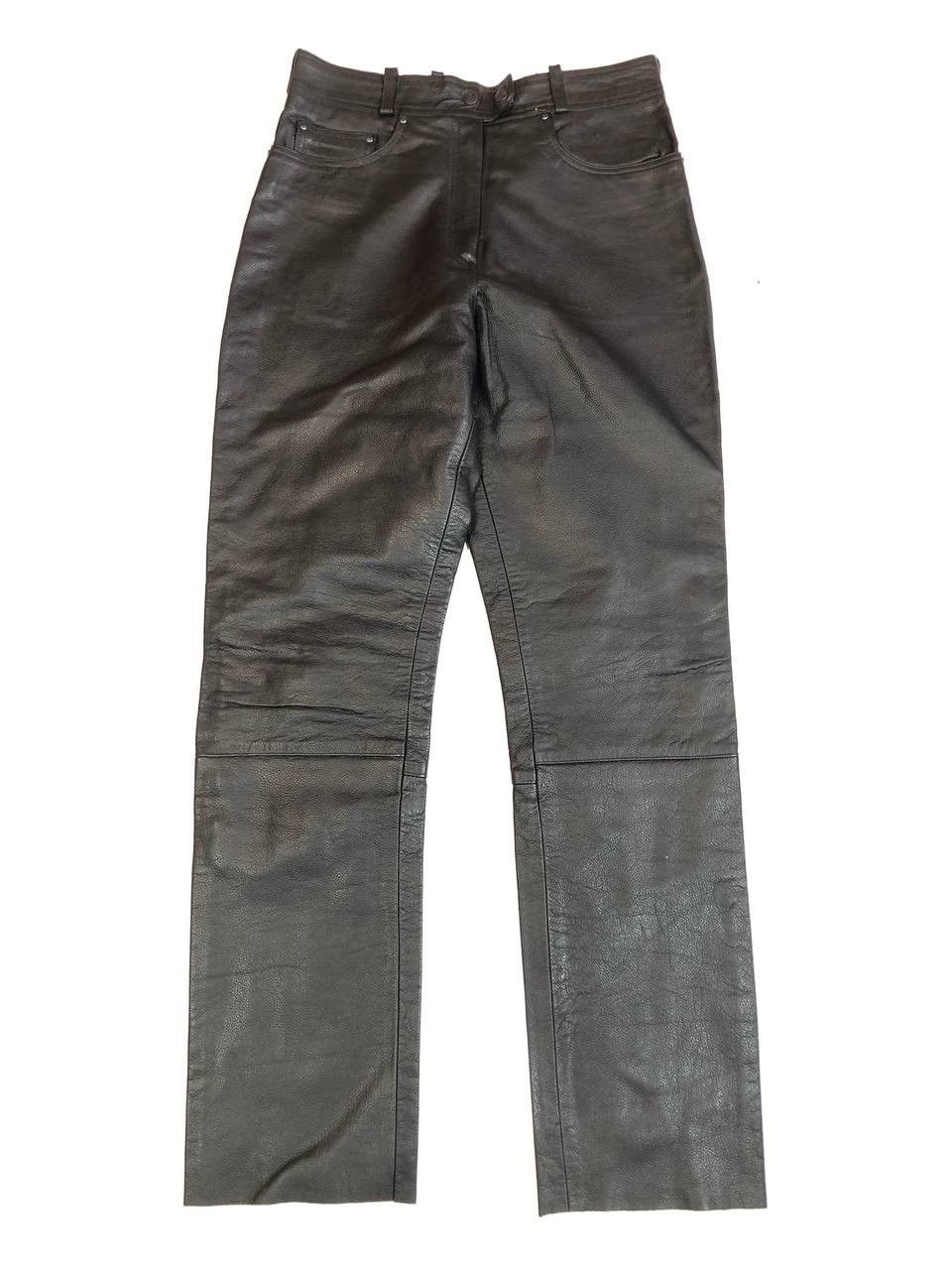 Leather × Vintage Louis Vintage Biker Leather Pants Size US 28 / EU 44 - 1 Thumbnail