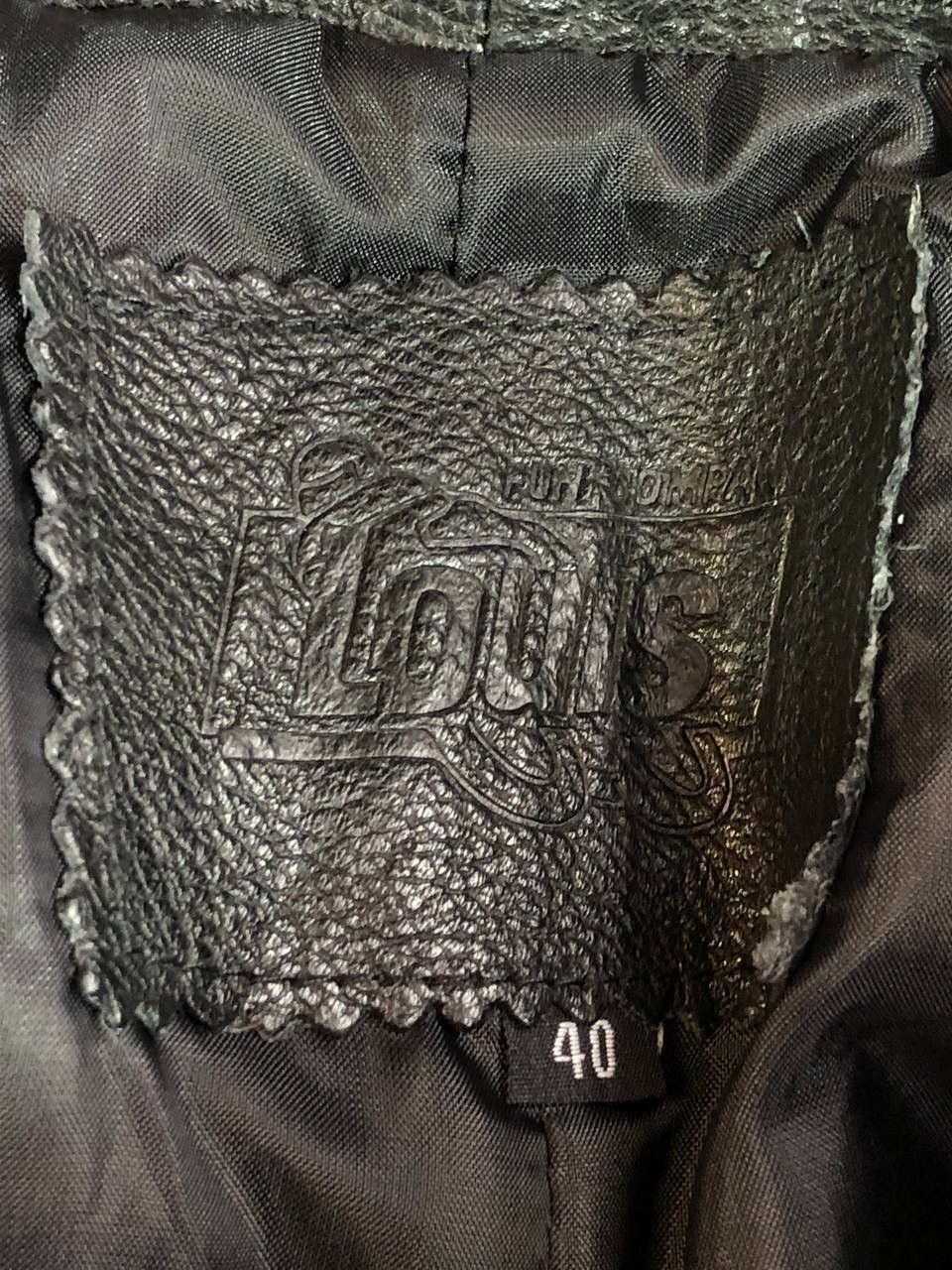 Leather × Vintage Louis Vintage Biker Leather Pants Size US 28 / EU 44 - 9 Thumbnail
