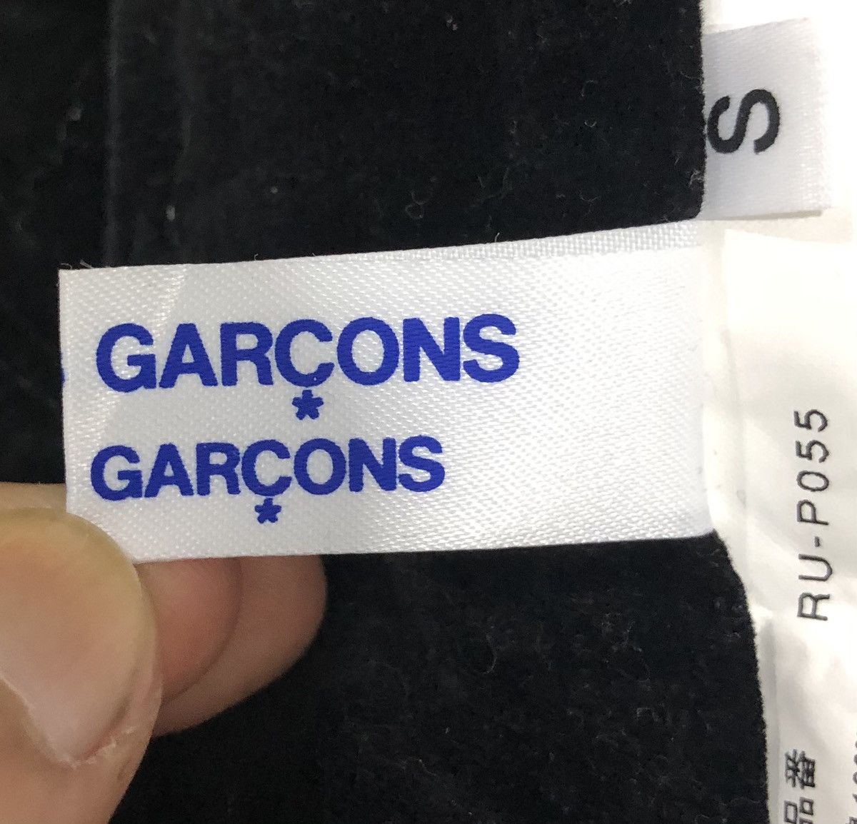 Comme des Garcons × Comme des Garcons Homme × Comme des Garcons Homme Plus Comme des Garçons Homme Plus Velvet Drop Crotch Pants AD2005 Size US 30 / EU 46 - 13 Thumbnail