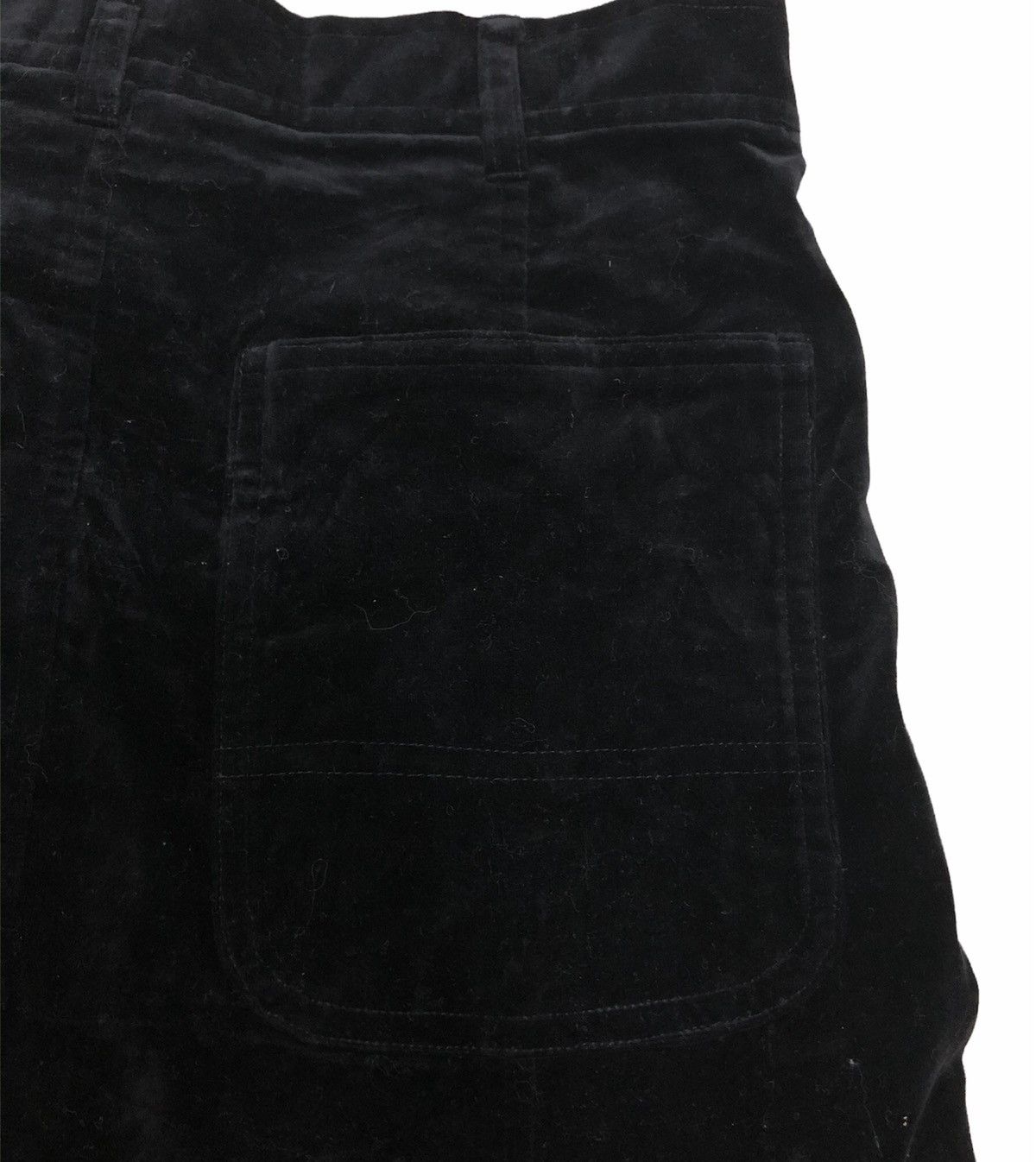 Comme des Garcons × Comme des Garcons Homme × Comme des Garcons Homme Plus Comme des Garçons Homme Plus Velvet Drop Crotch Pants AD2005 Size US 30 / EU 46 - 9 Thumbnail