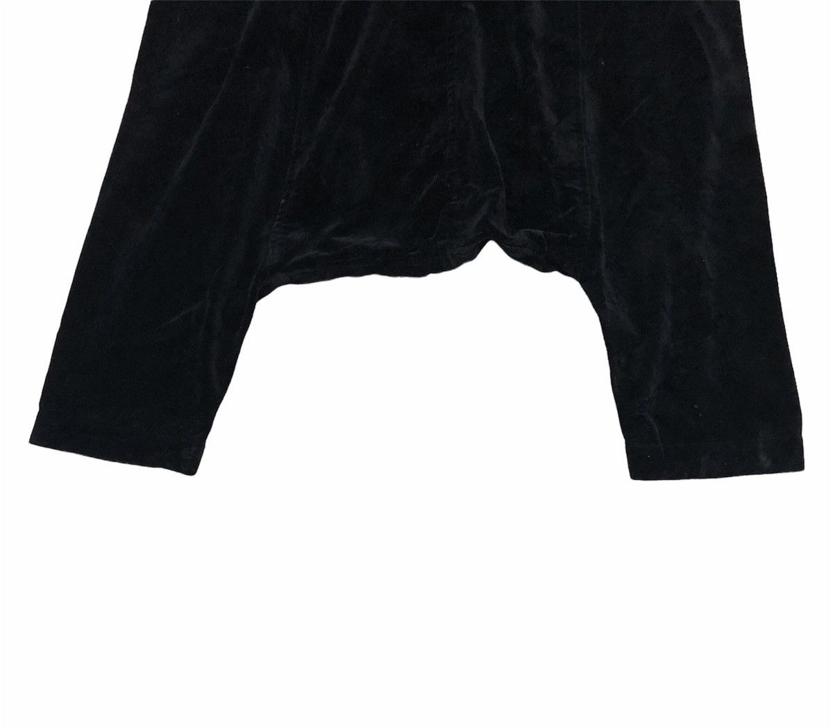Comme des Garcons × Comme des Garcons Homme × Comme des Garcons Homme Plus Comme des Garçons Homme Plus Velvet Drop Crotch Pants AD2005 Size US 30 / EU 46 - 11 Thumbnail