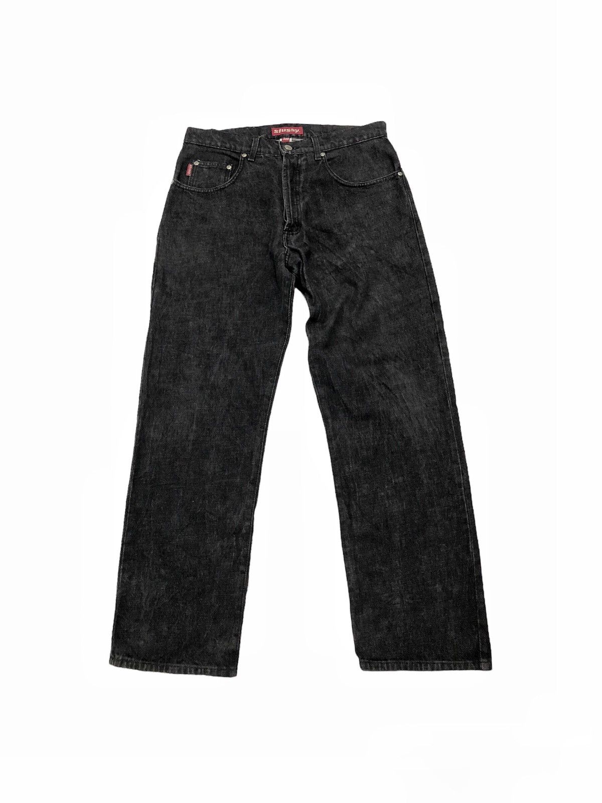 Stussy 2000s Vintage Stussy International super black denim | Grailed