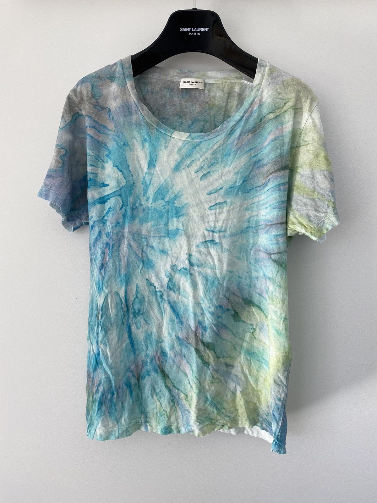 saint laurent tie dye shirt