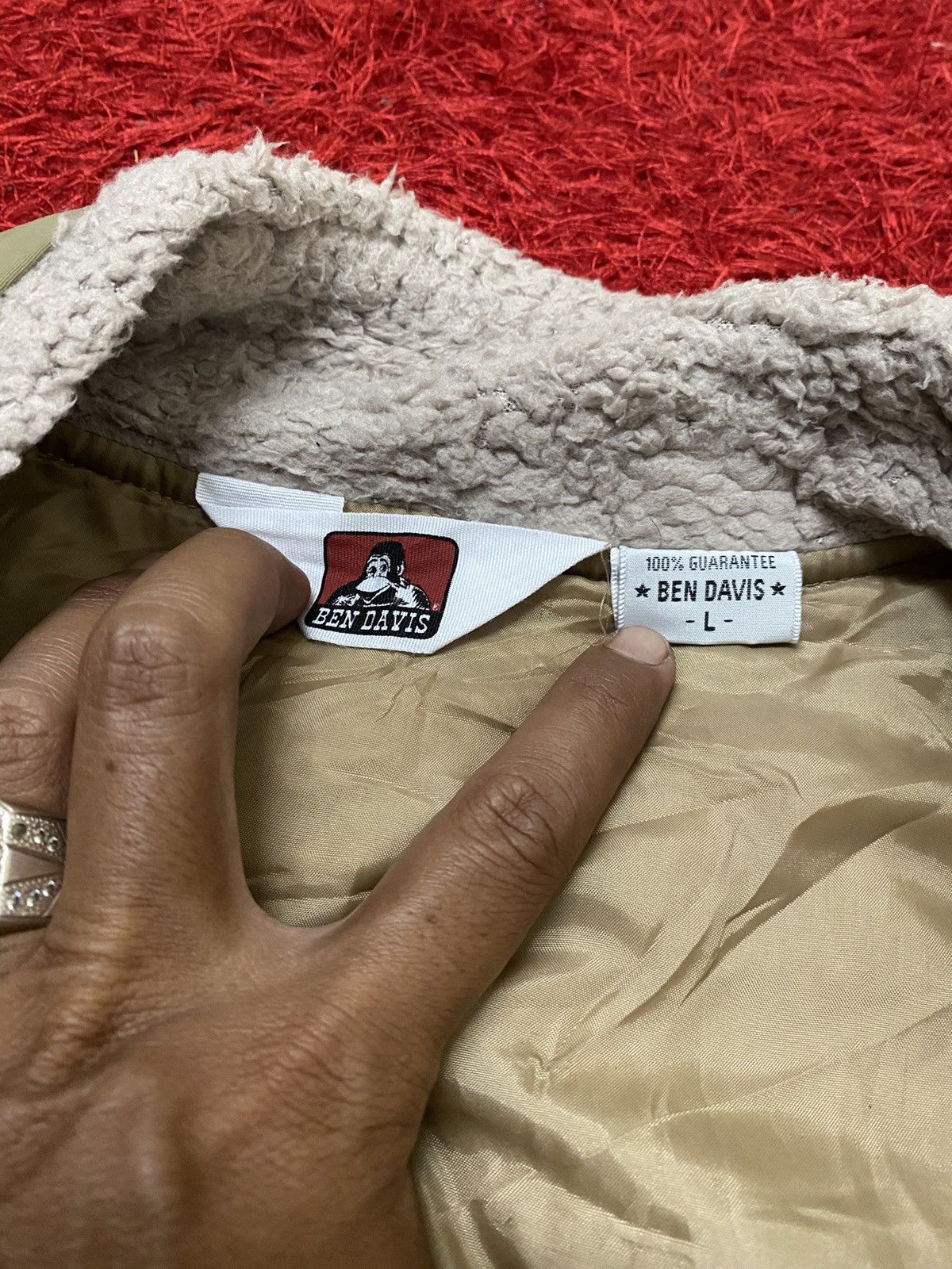 Ben Davis × Japanese Brand FLEECE SHERPA SWEATER BY BEN DAVIS Size US L / EU 52-54 / 3 - 6 Thumbnail