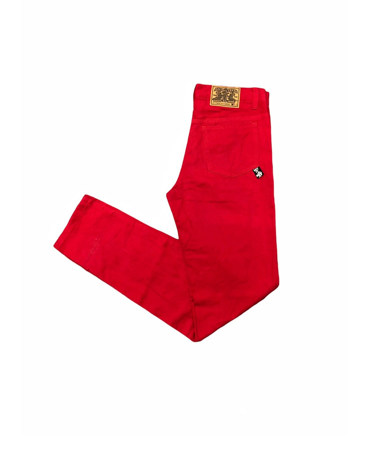 image of A F F A x Seditionaries 1990S Golden Year’S Let It Rock Punk Seditionaries Pant in Red (Size 32)