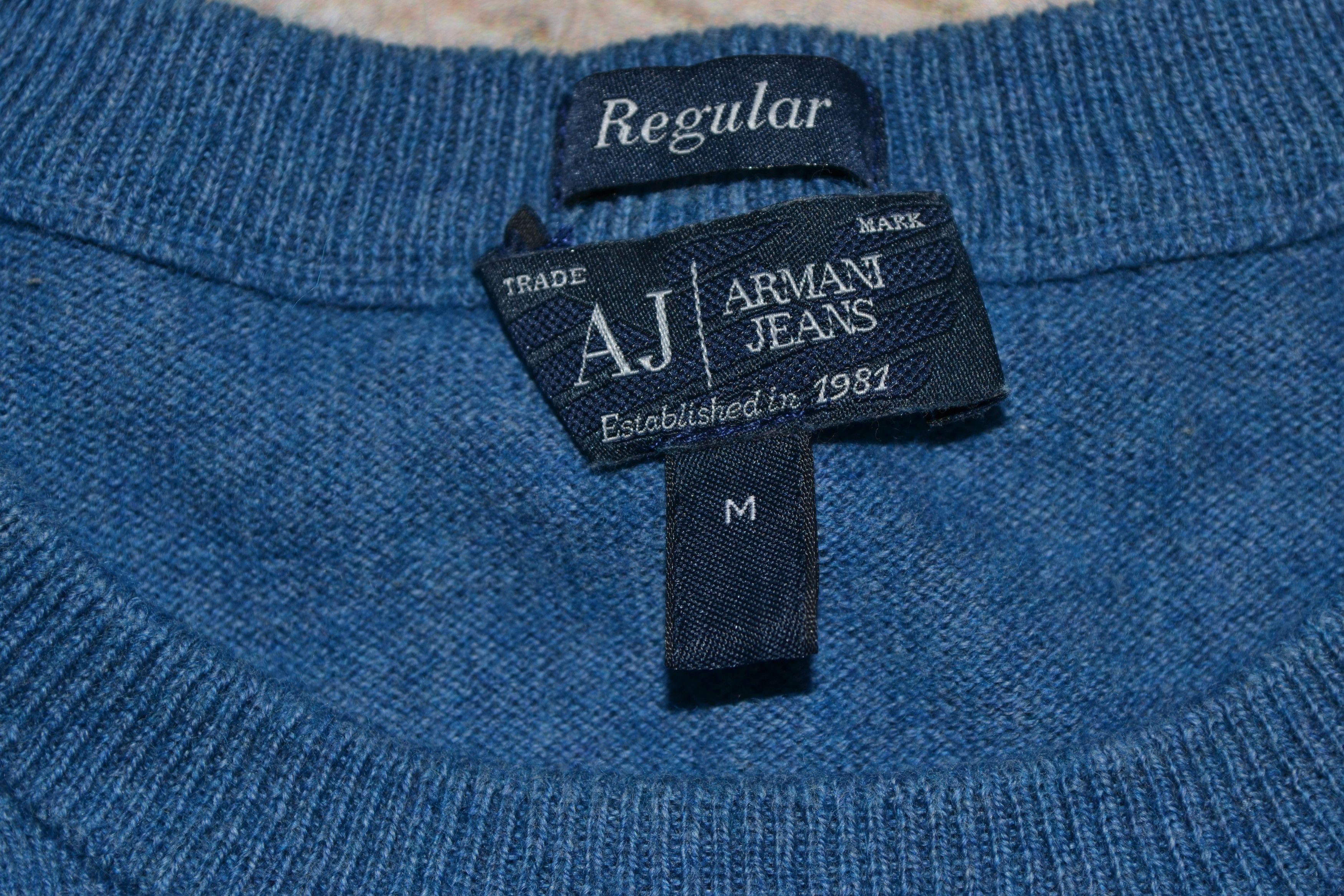 Armani ARMANI Jeans Wool Jumper Size M Size US M / EU 48-50 / 2 - 7 Thumbnail