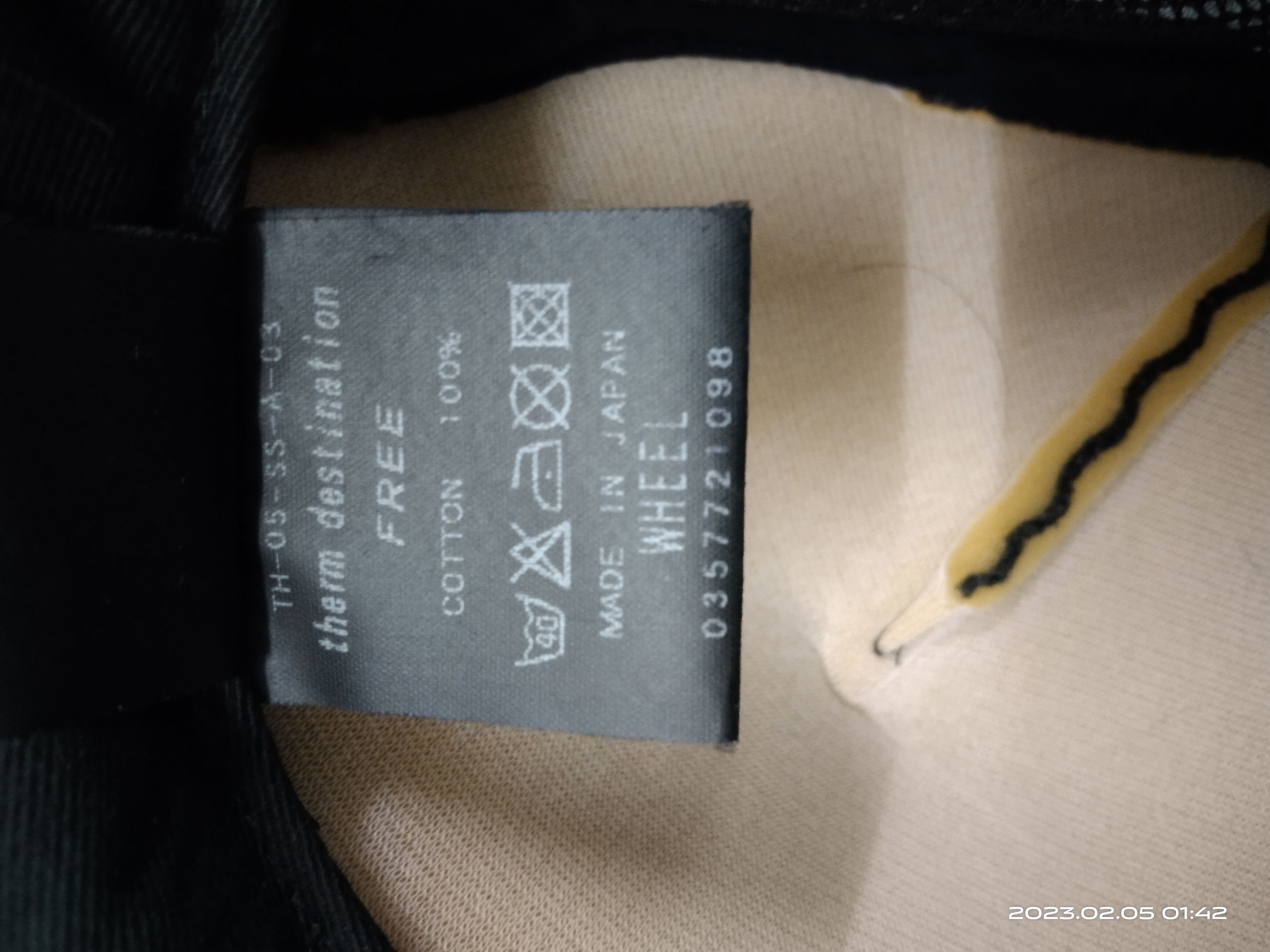 Japanese Brand THERM DESTINATION BLACK SKULL HAT Size ONE SIZE - 4 Thumbnail