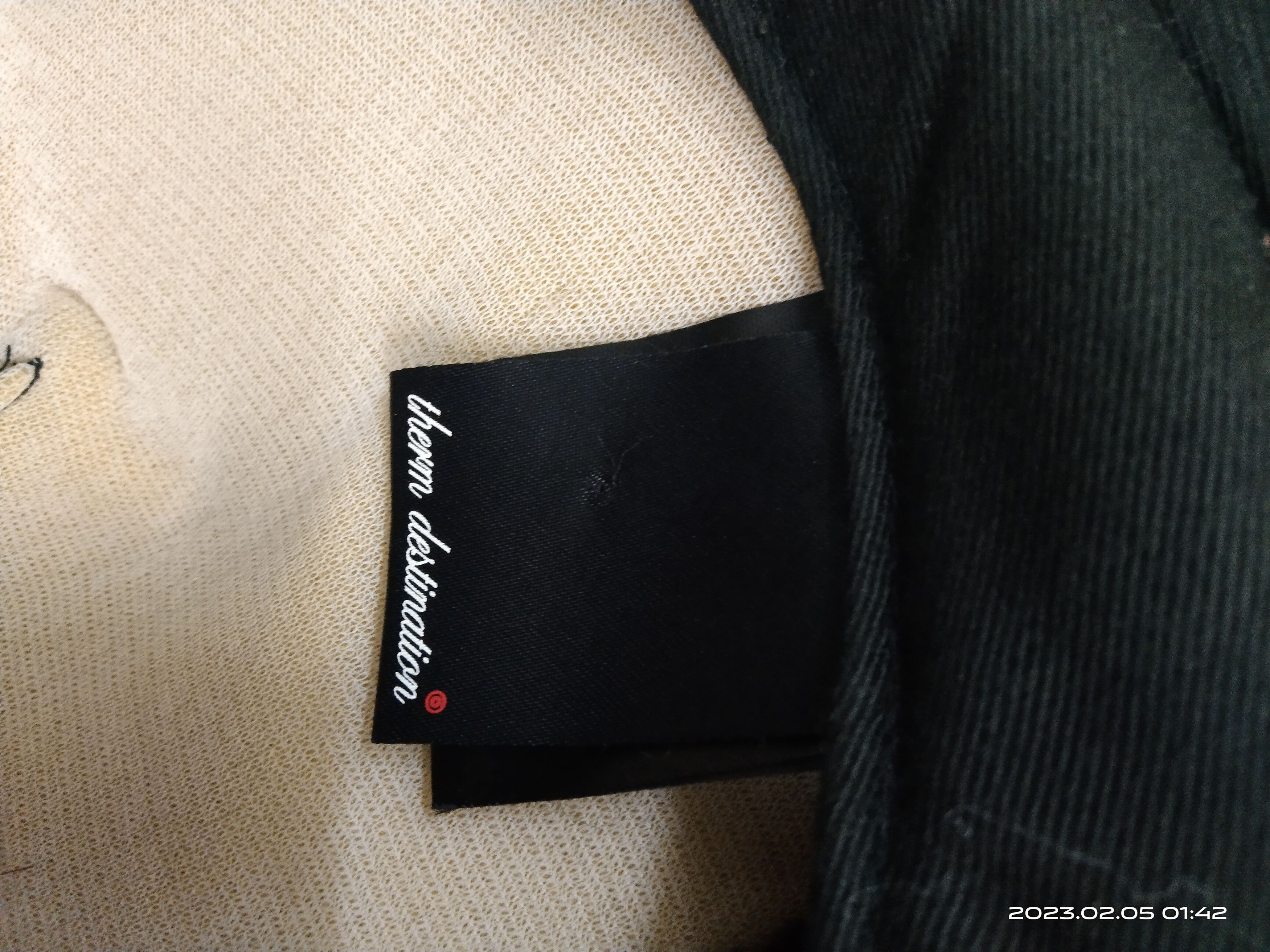 Japanese Brand THERM DESTINATION BLACK SKULL HAT Size ONE SIZE - 5 Thumbnail