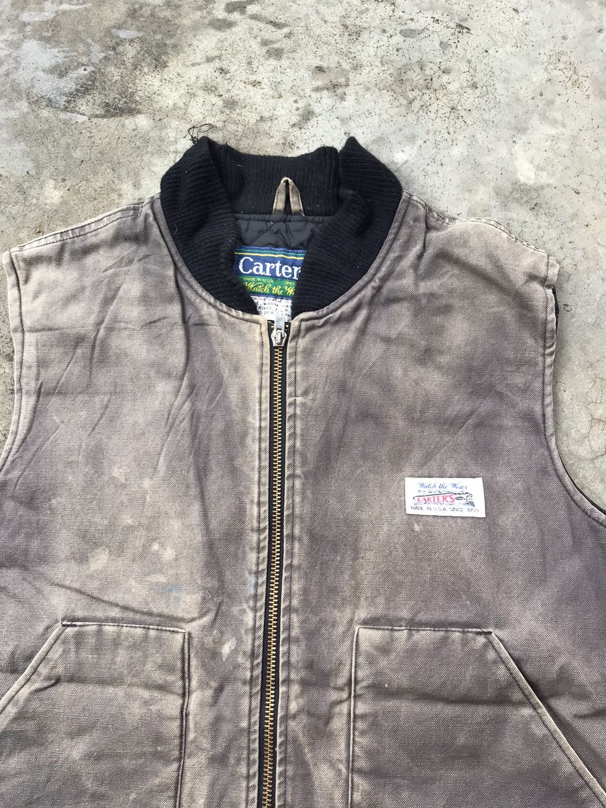 Vintage Vintage Carters workwear vest Size US L / EU 52-54 / 3 - 2 Thumbnail