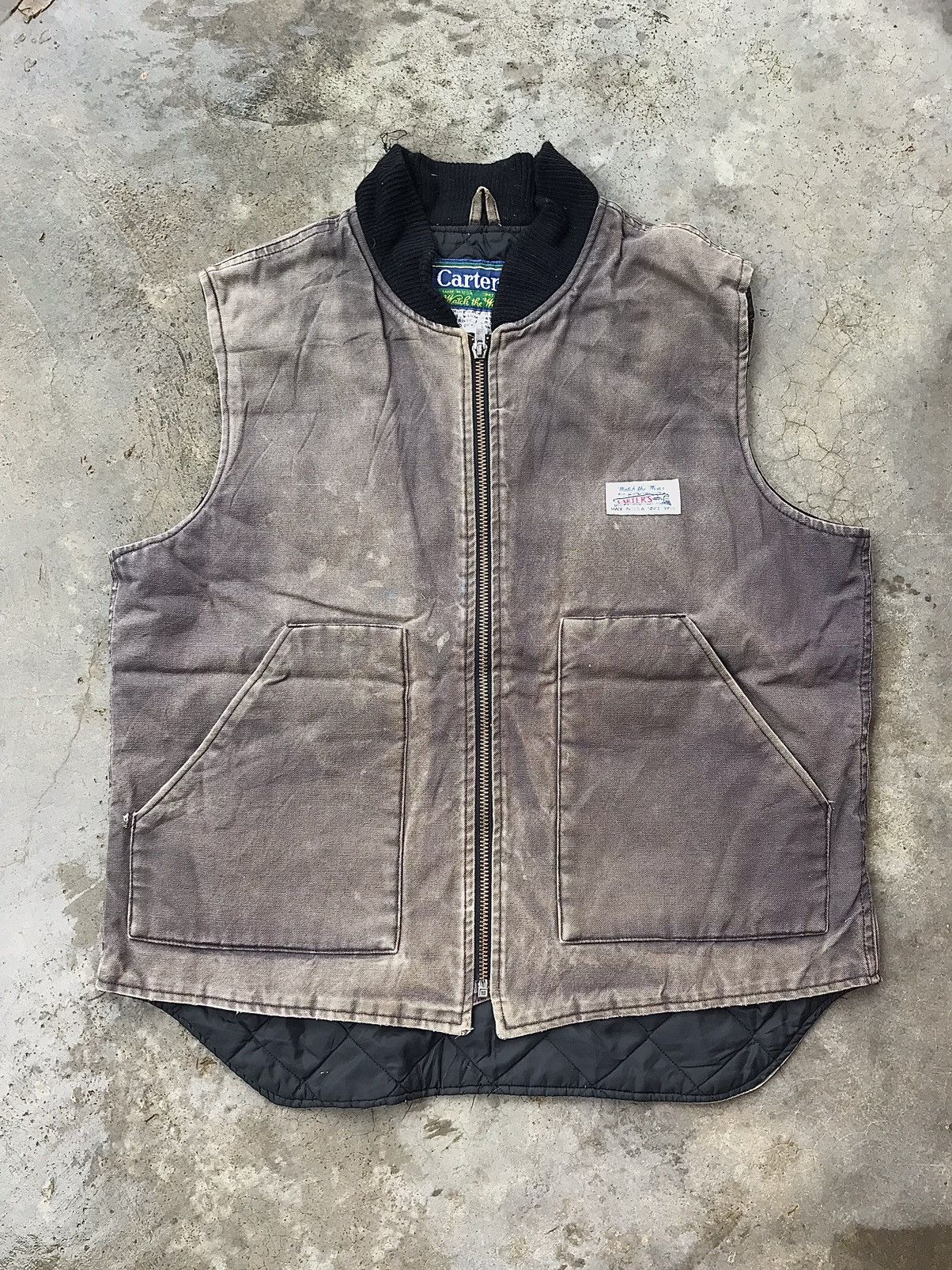 Vintage Vintage Carters workwear vest Size US L / EU 52-54 / 3 - 1 Thumbnail