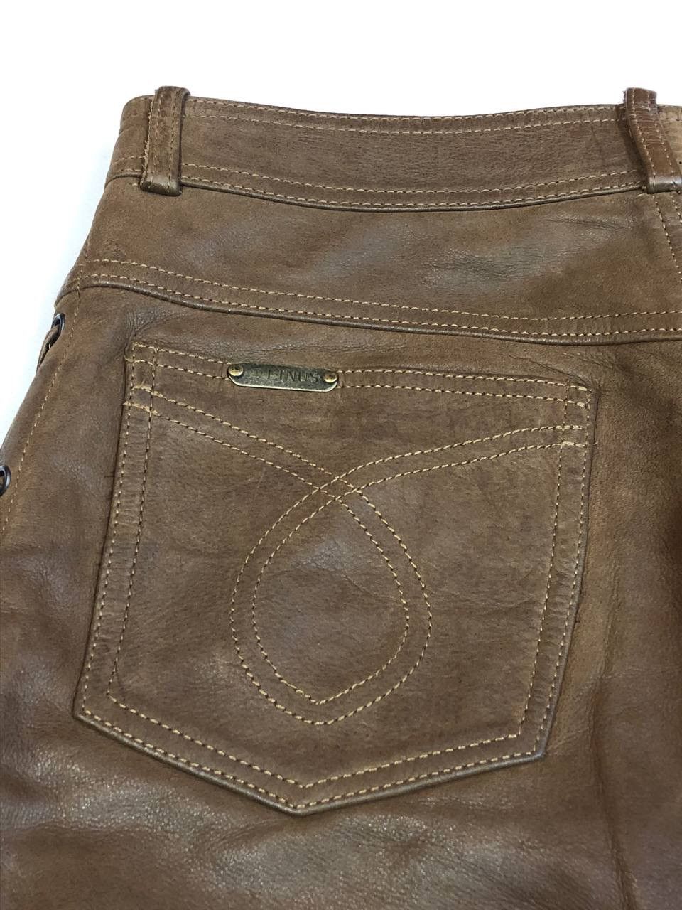 Leather Leather Biker Pants Vintage Size US 32 / EU 48 - 7 Thumbnail