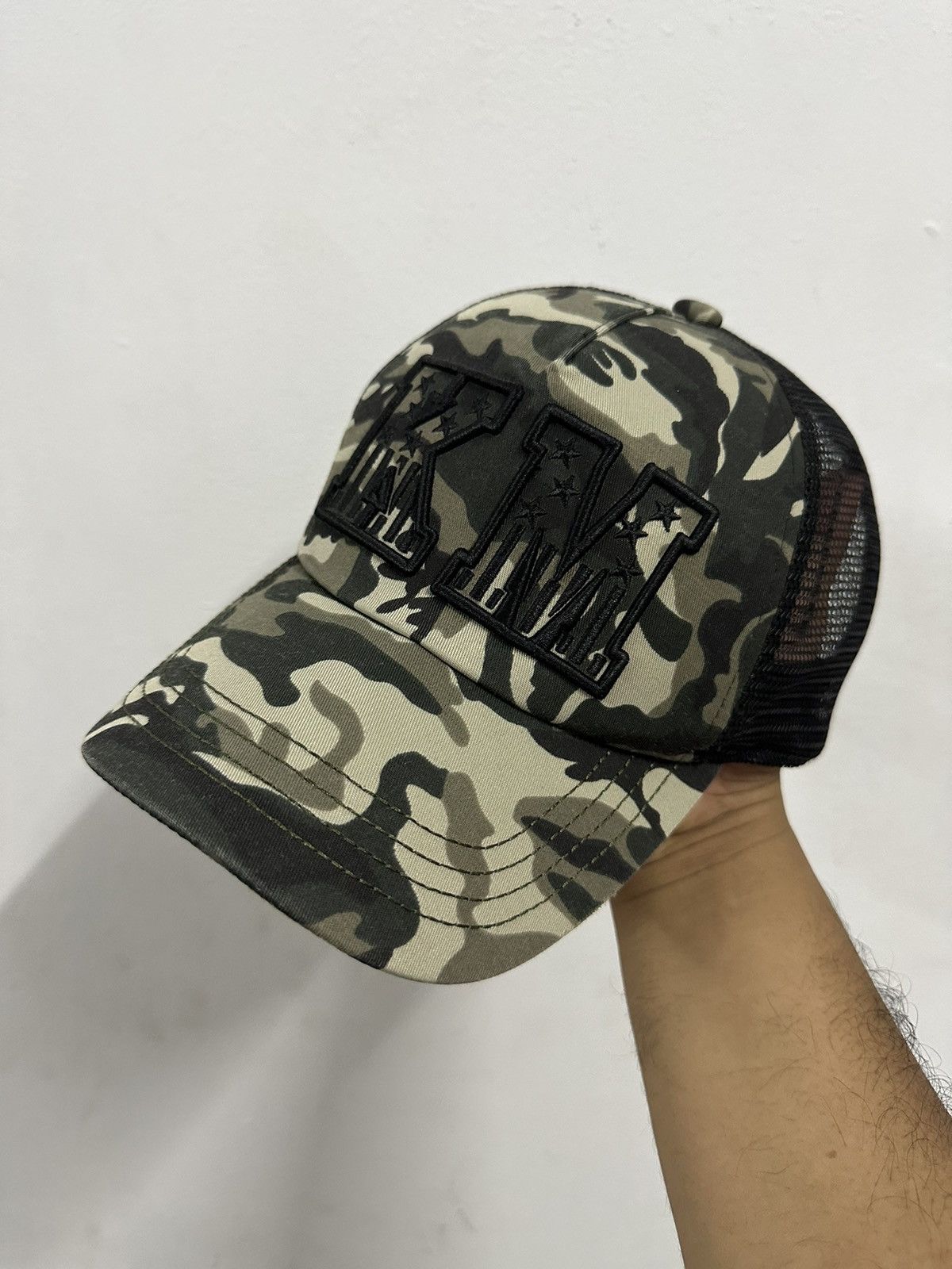 Japanese Brand Camo Kissmark Trucked Hat Size ONE SIZE - 1 Thumbnail