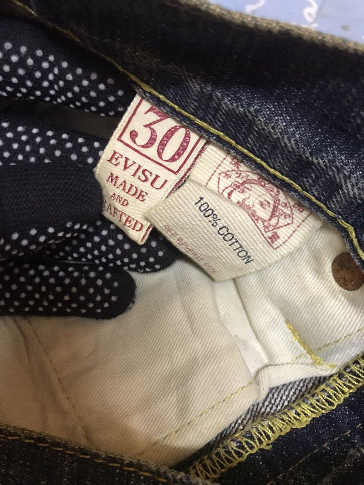 Evisu × Japanese Brand ‼️EVISU PARIS DESIGNED BY YAMANE DESIGN LABORATORY PARIS ‼️ Size US 30 / EU 46 - 14 Thumbnail