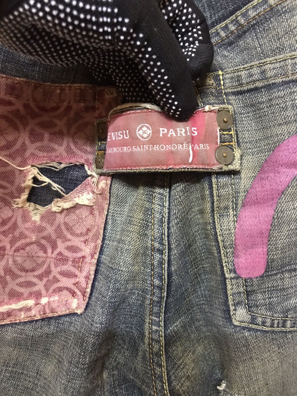 Evisu × Japanese Brand ‼️EVISU PARIS DESIGNED BY YAMANE DESIGN LABORATORY PARIS ‼️ Size US 30 / EU 46 - 5 Thumbnail