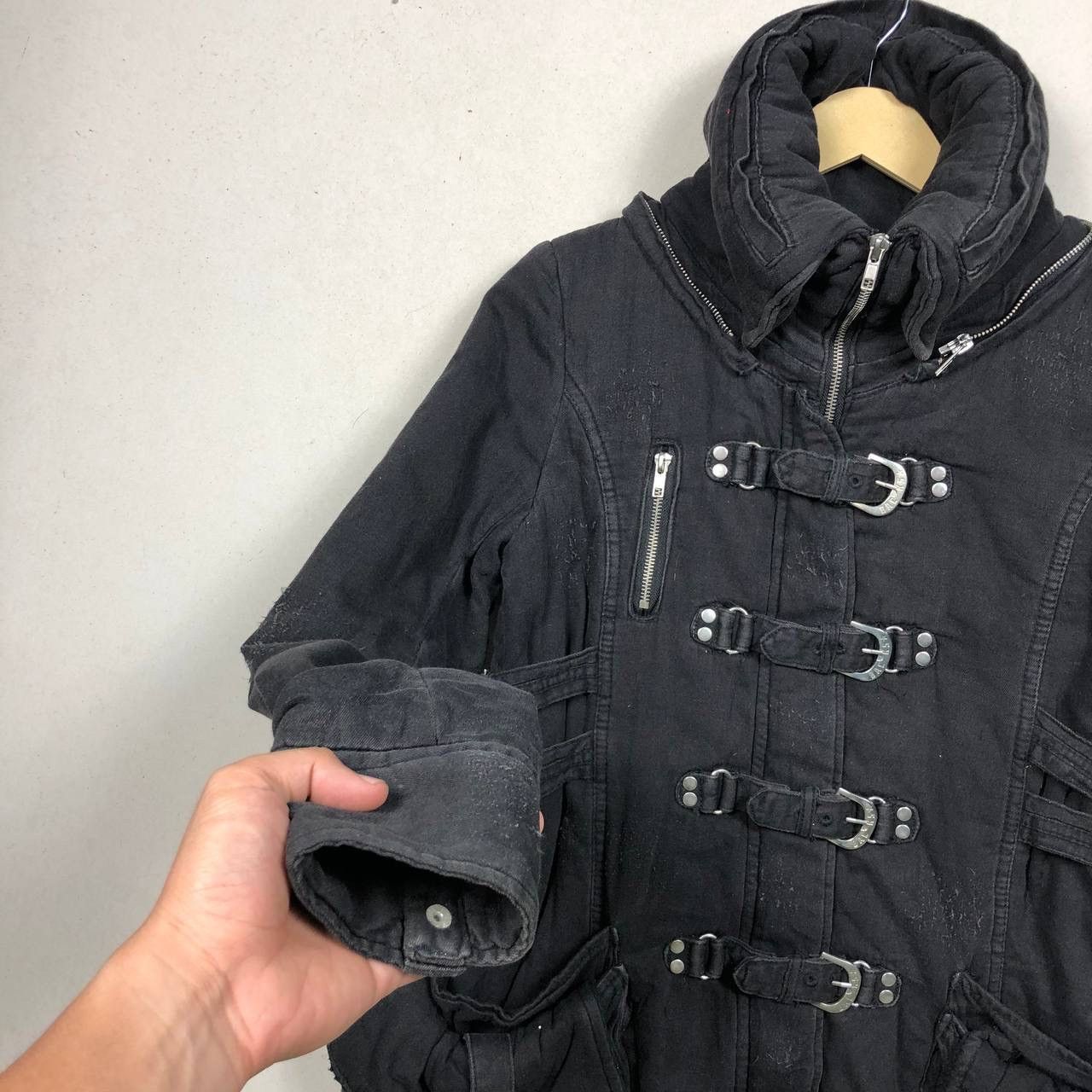 Japanese Brand × Michael Jackson × Seditionaries BACKS Gothic Seditionaries Japanese Jacket Hooded Size US M / EU 48-50 / 2 - 7 Thumbnail