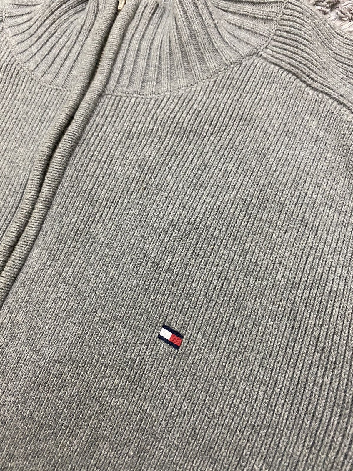 Tommy Hilfiger Tommy Hilfiger Ribbed Zip Sweater Size US M / EU 48-50 / 2 - 9 Thumbnail