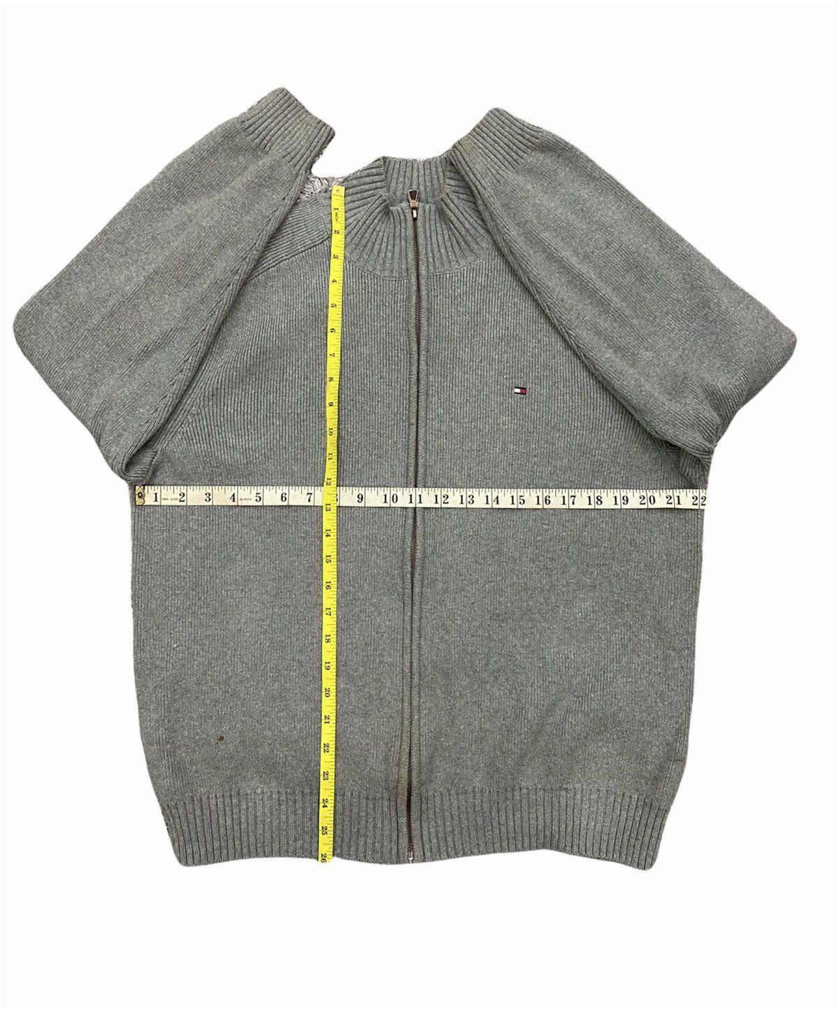 Tommy Hilfiger Tommy Hilfiger Ribbed Zip Sweater Size US M / EU 48-50 / 2 - 12 Thumbnail