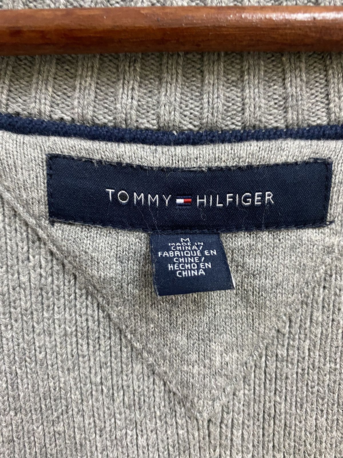 Tommy Hilfiger Tommy Hilfiger Ribbed Zip Sweater Size US M / EU 48-50 / 2 - 10 Thumbnail