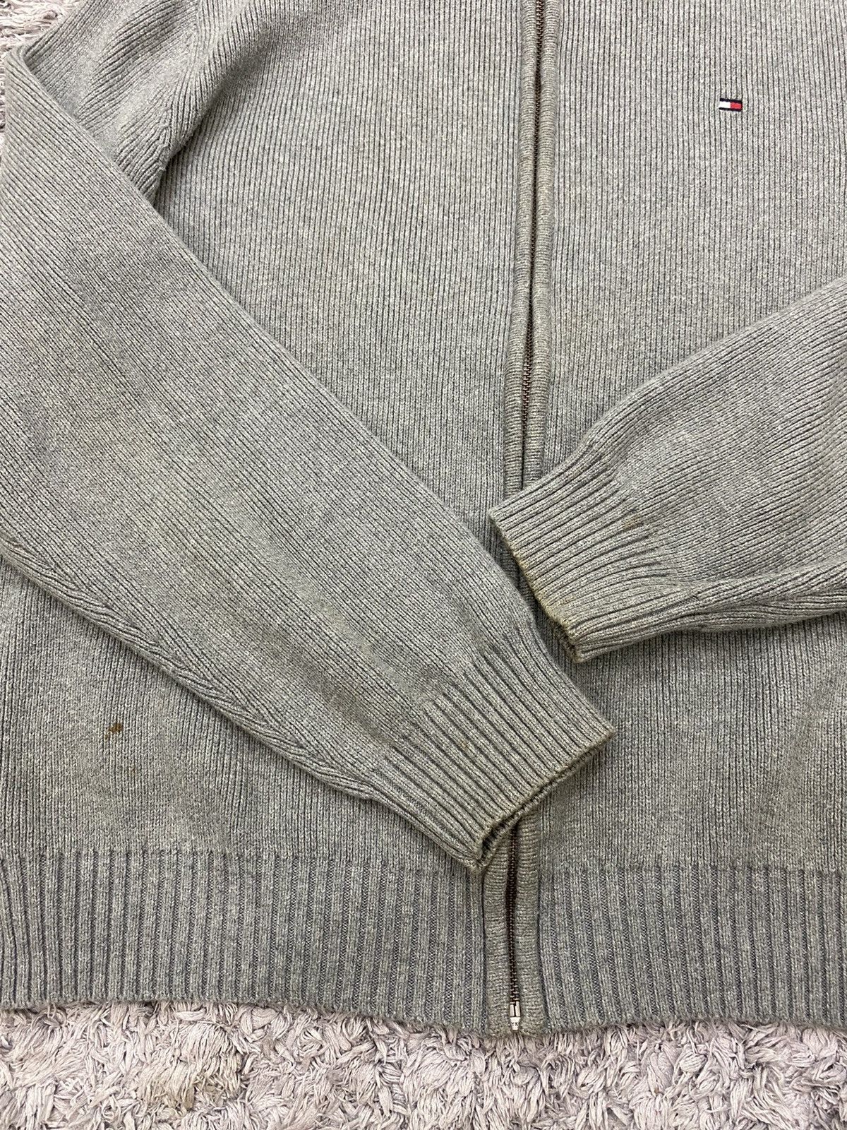Tommy Hilfiger Tommy Hilfiger Ribbed Zip Sweater Size US M / EU 48-50 / 2 - 8 Thumbnail