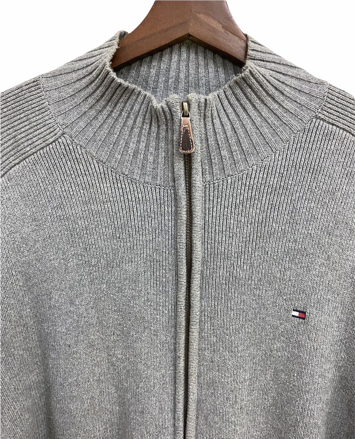 Tommy Hilfiger Tommy Hilfiger Ribbed Zip Sweater Size US M / EU 48-50 / 2 - 7 Thumbnail