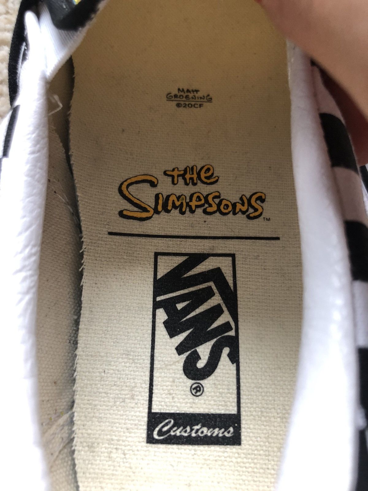 The Simpsons × Vans Vans x simpsons slip ons Size US 5 / EU 37 - 2 Thumbnail