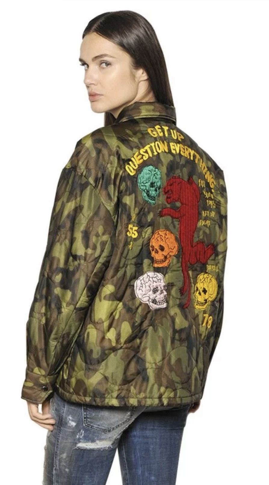 Diesel Diesel Camo Nylon Quited Jacket Size US M / EU 48-50 / 2 - 1 Thumbnail
