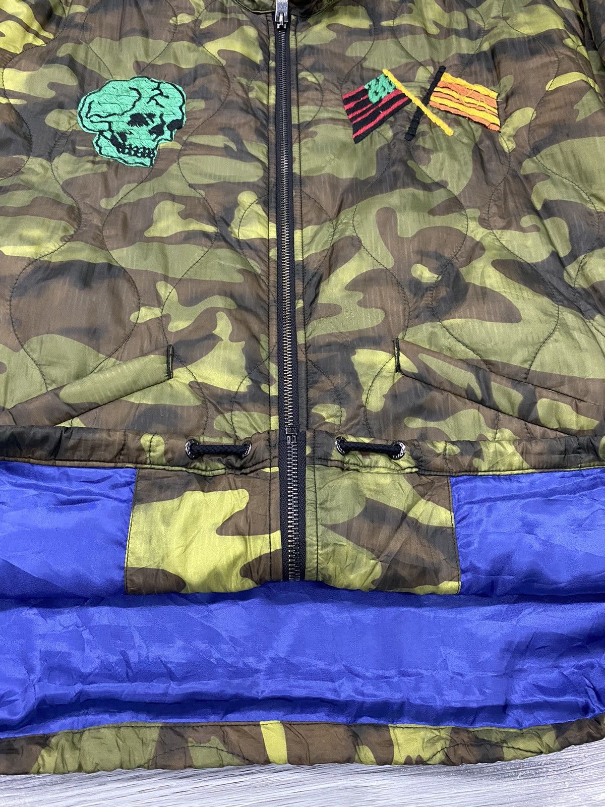 Diesel Diesel Camo Nylon Quited Jacket Size US M / EU 48-50 / 2 - 11 Thumbnail