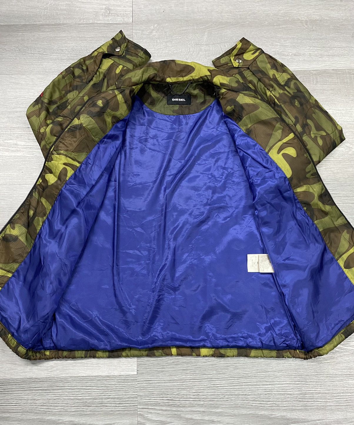 Diesel Diesel Camo Nylon Quited Jacket Size US M / EU 48-50 / 2 - 10 Thumbnail