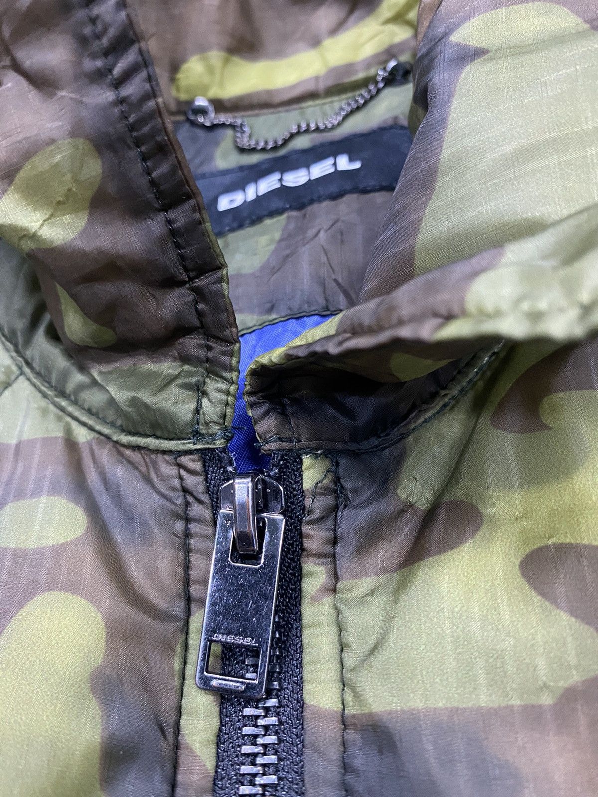 Diesel Diesel Camo Nylon Quited Jacket Size US M / EU 48-50 / 2 - 13 Thumbnail