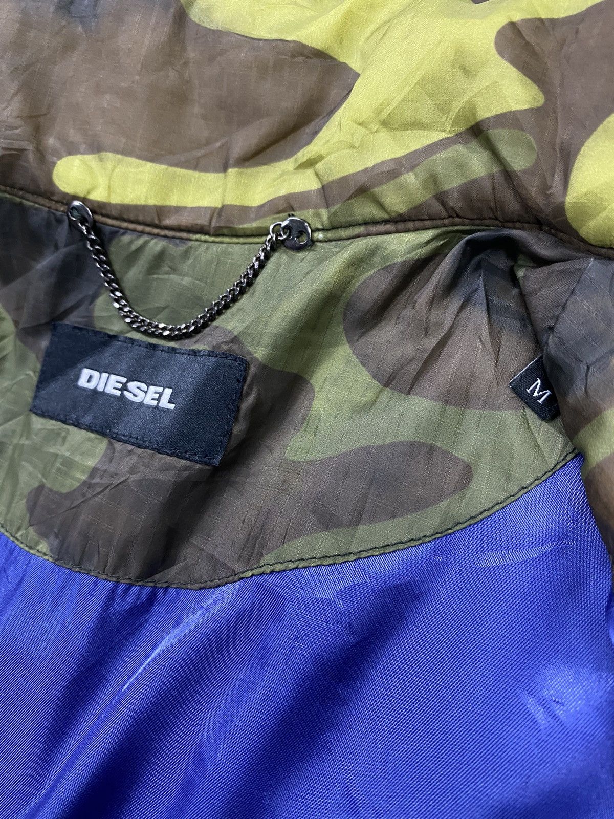 Diesel Diesel Camo Nylon Quited Jacket Size US M / EU 48-50 / 2 - 12 Thumbnail