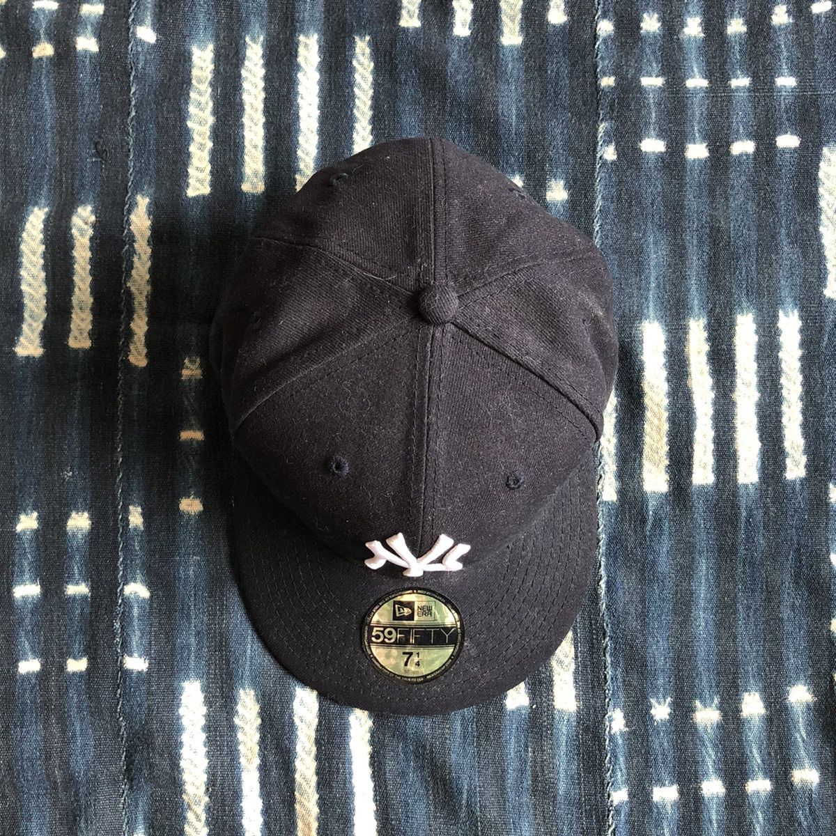 New York Yankees New York Yankees 90s Logo New Era Cap 1/4 7 Size ONE SIZE - 2 Thumbnail