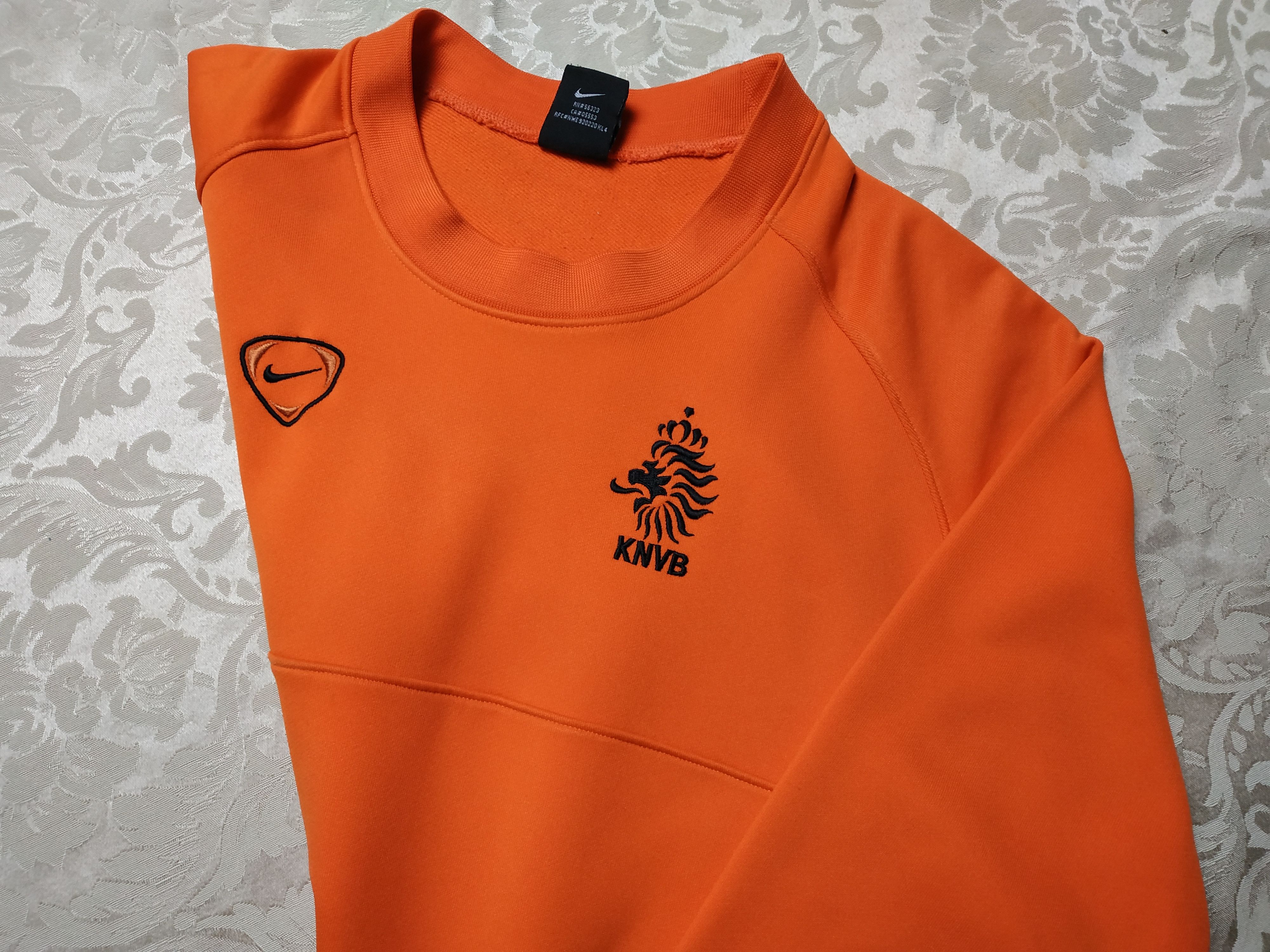 Nike Nike Netherlands Football Holland Home Warm-Up Sweatshirt Size US S / EU 44-46 / 1 - 6 Thumbnail